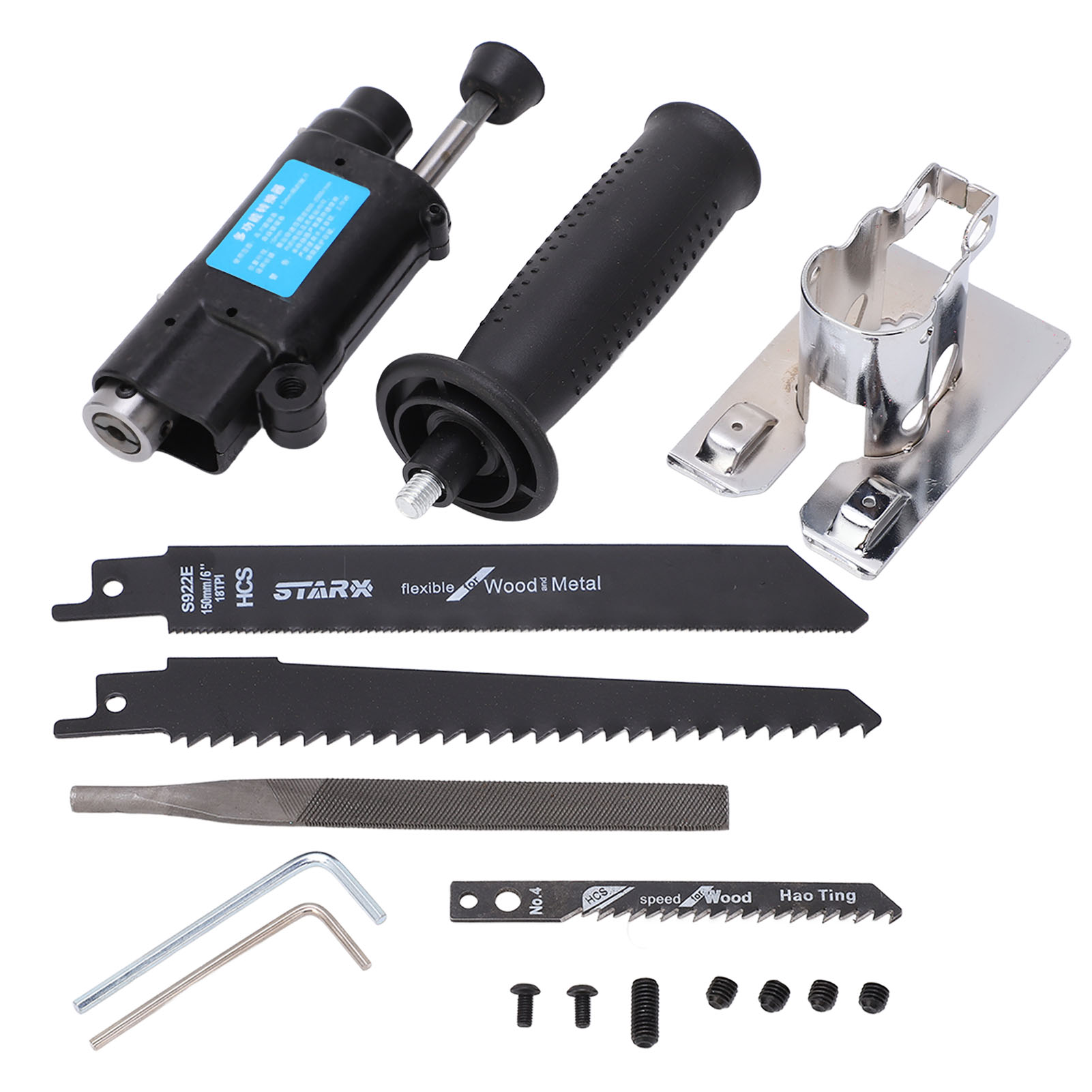 Adapter Für Säbelsäge, Zubehör Für Bohrmaschine, Schneidwerkzeug-set Für Holz Und Metall