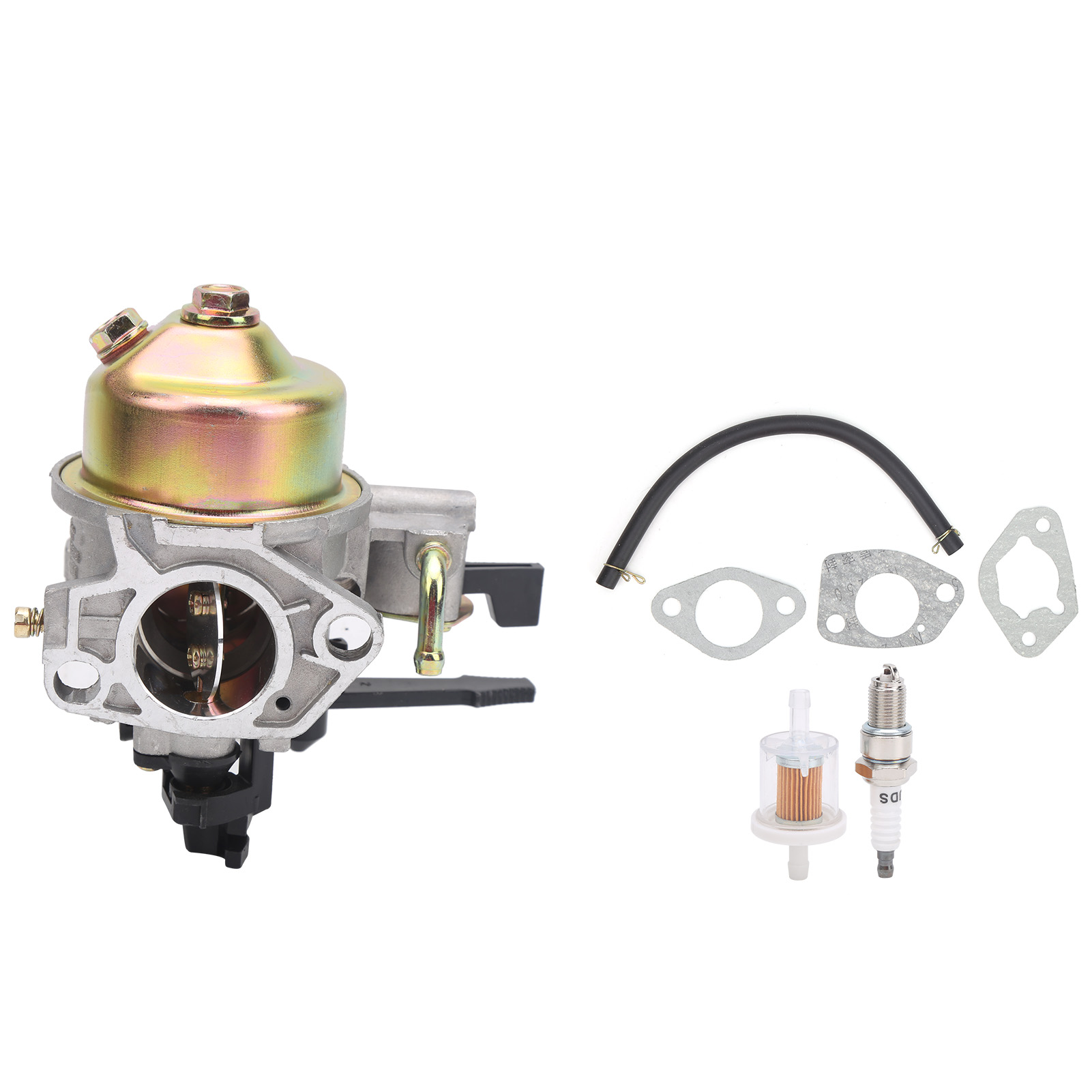 Ersatzteilset Für Rasenmäher Inklusive Vergaser, Zündkerze Und Ölfilter, Kompatibel Mit Den Modellen Gx340, Gx390, Wt40xk1 Und Wt40xk2.