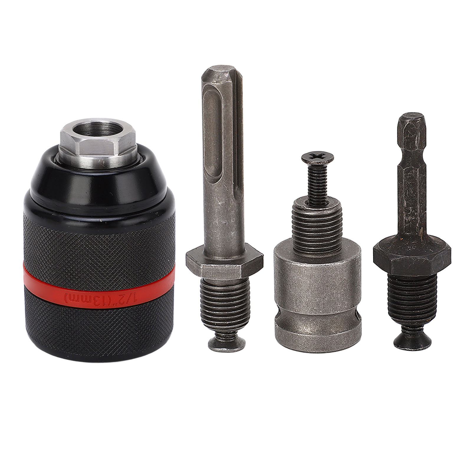 Schnellspannfutter Mit Automatischer Spannvorrichtung, 1/2" (2–13 Mm) Spannbereich, Schnellwechselwerkzeug, 63 Mm Langer Sechskant