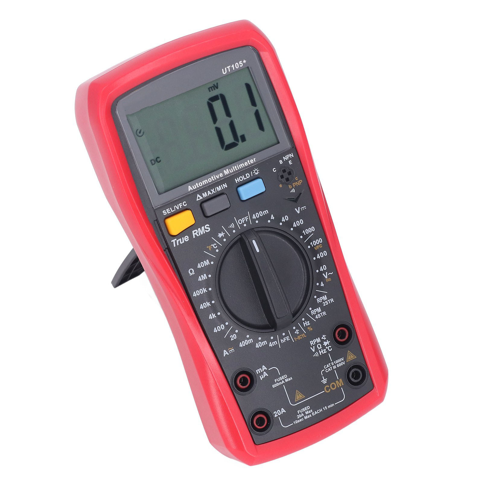 Digitales Multimeter Für Spannungs-, Strom- Und Temperaturmessungen Bei Wartungs- Und Reparaturarbeiten