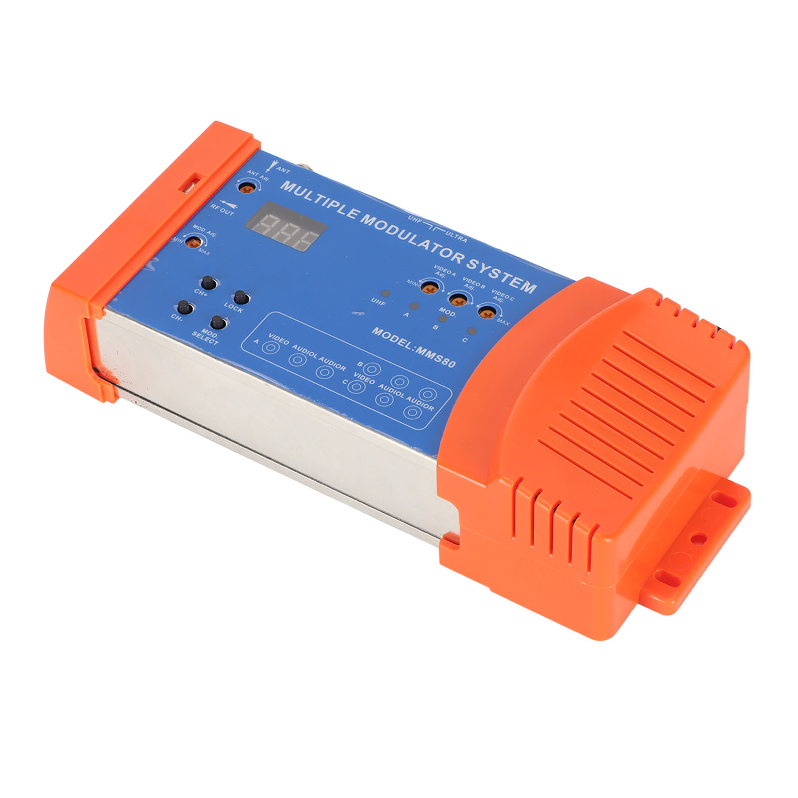 Pal- Und Ntsc-kompatibler Mehrkanal-heimmodulator, Multimodulationssystem Für Tv-box Und Av-quelle, 100–240 V Eu-stecker