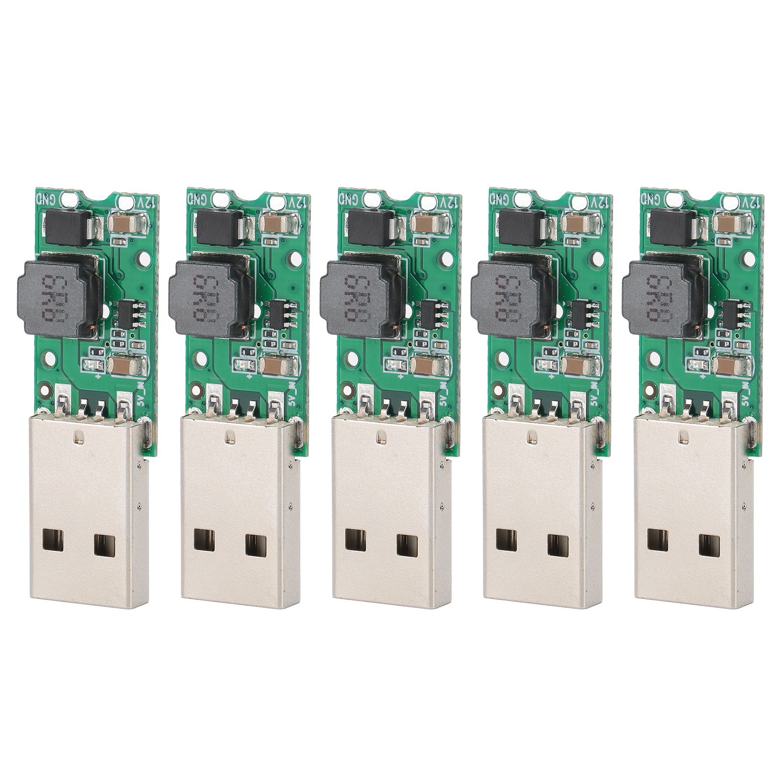 Packung Mit 5 Diy 5v Auf 12v Usb-netzteilplatinen