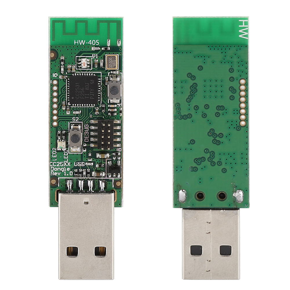 Entwicklungsboard Für Das Cc2531 Protokollanalysatormodul Mit Usb-dongle Und Drahtlosem Paketanalysator