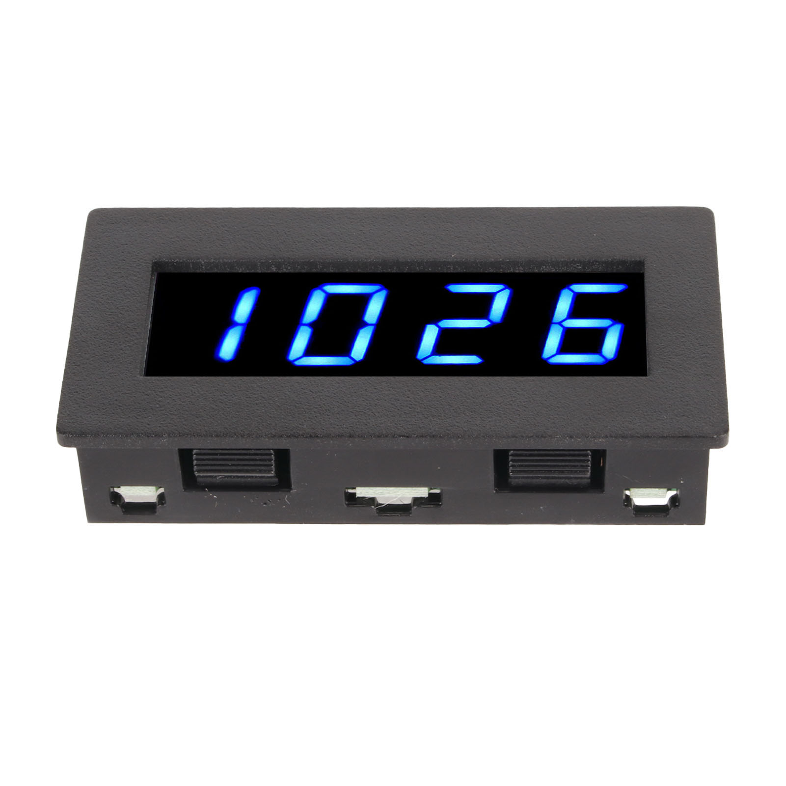 Digitaler Frequenzzähler, Geschwindigkeitsmesser, 8–15 V Gleichstromversorgung, 14,2 Mm (0,56 Zoll) Rastermaß, Drehzahlbereich 5–9999 U/min, 4-led-digitalanzeige, Frequenzdrehzahlmesser, Grün
