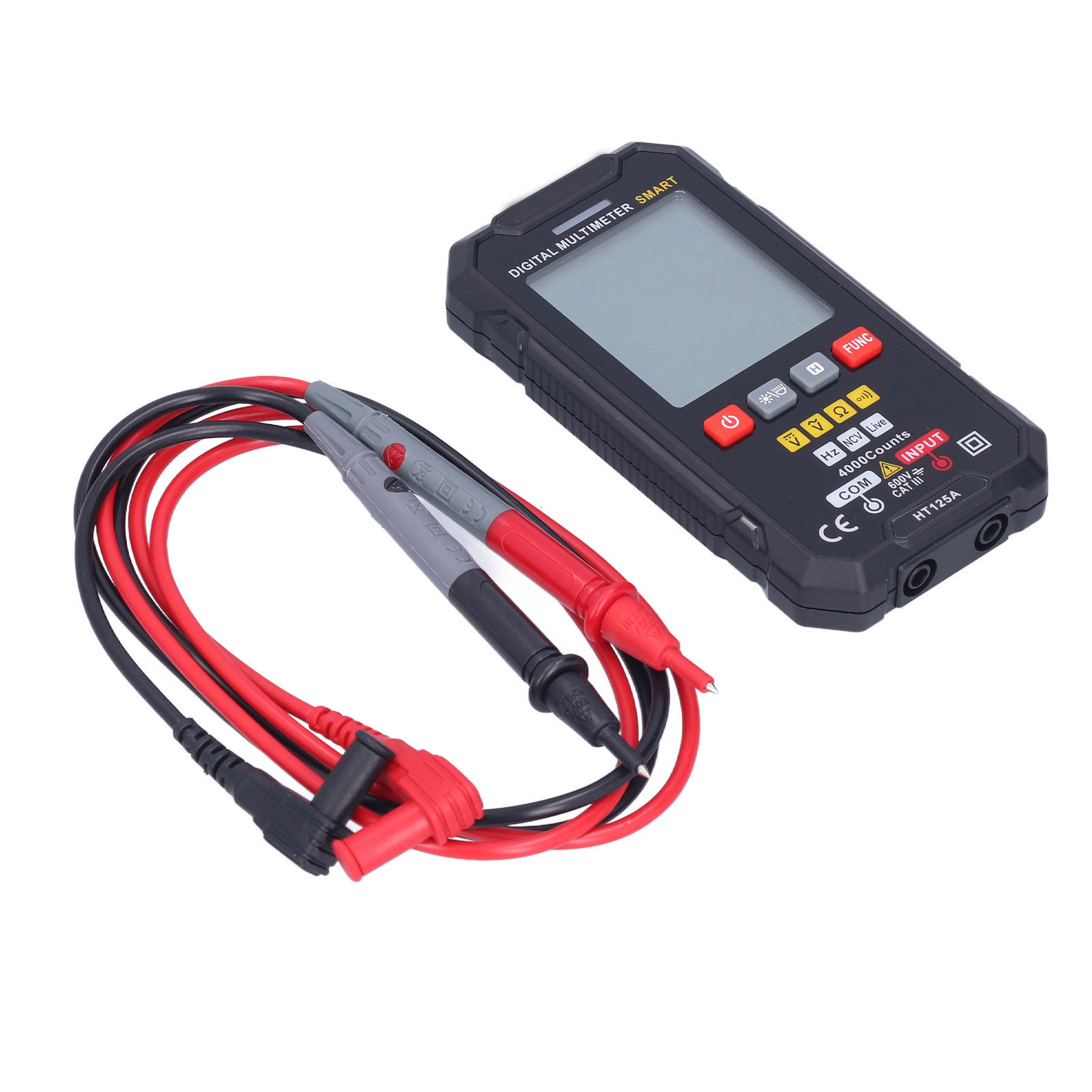 Ht125a Tragbares Multimeter Mit Digitalanzeige Und Intelligenter Spannungsanzeige Für Industrie, Fabrik Und Haushalt
