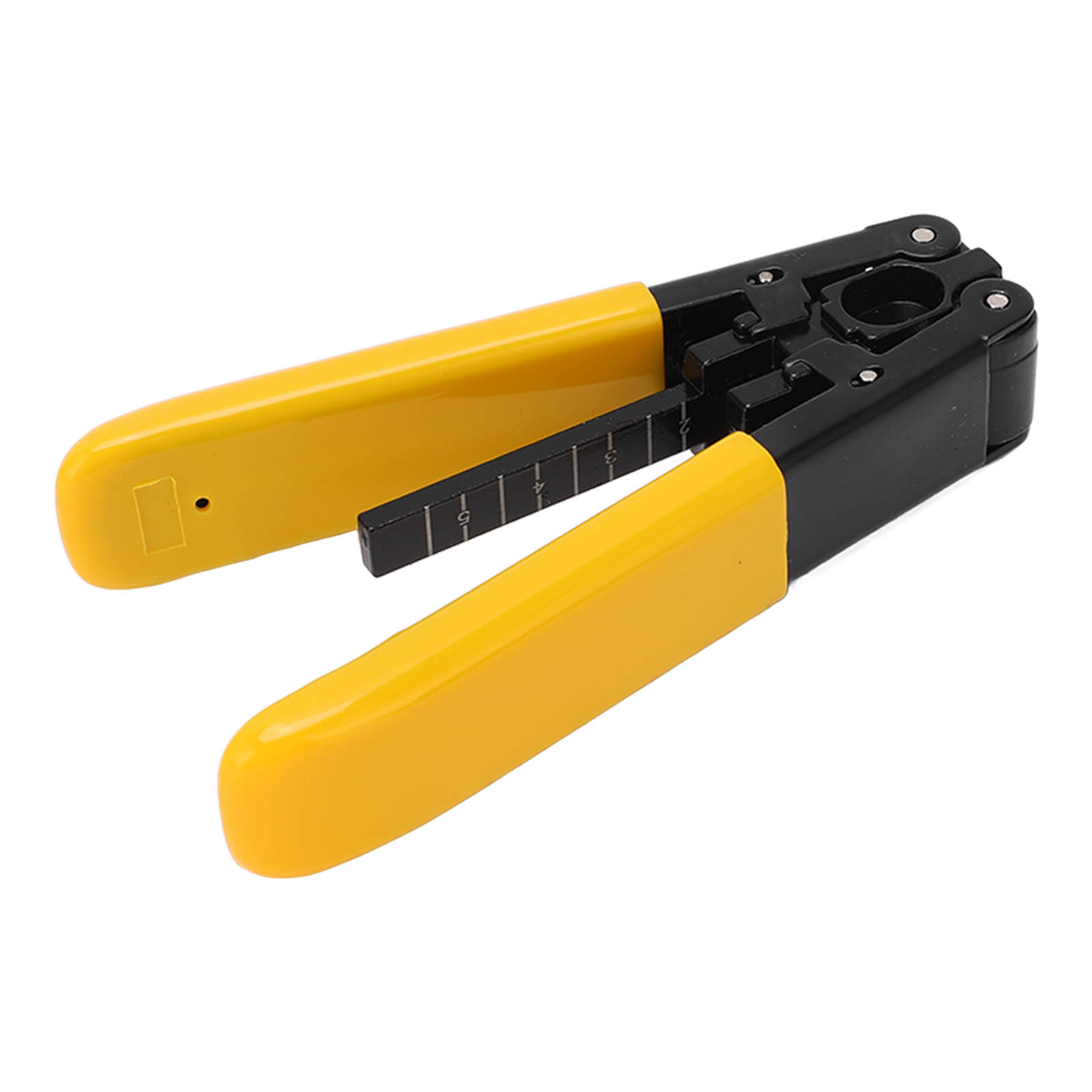 Glasfaser-abisolierzange, Kleine Größe, Pvc-griff, Zum Längs- Und Querabisolieren Von Drähten.