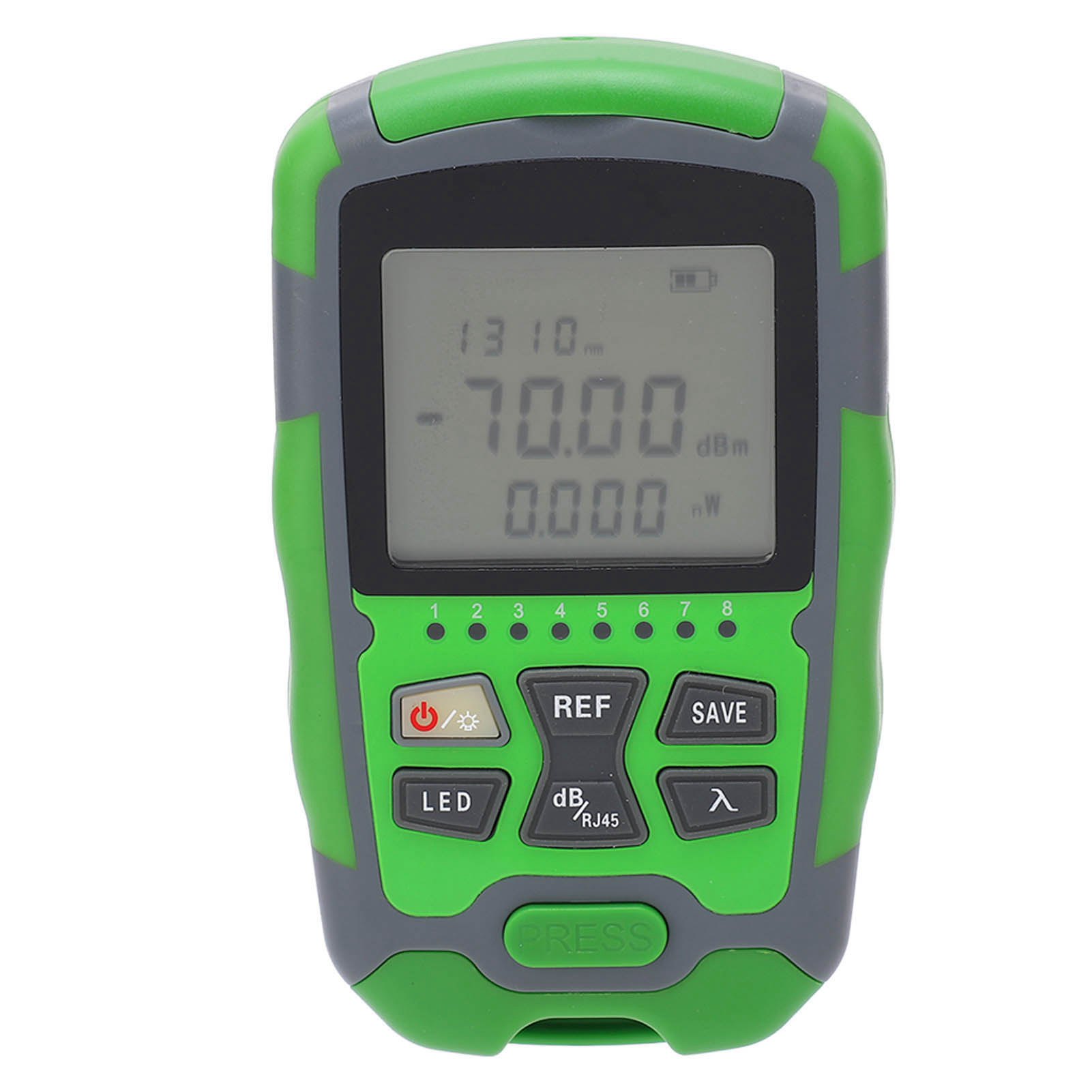 -70 Bis +10 Dbm Glasfaser-wattmeter, Digitalanzeige, Prüfgerät Für Optische Kabel