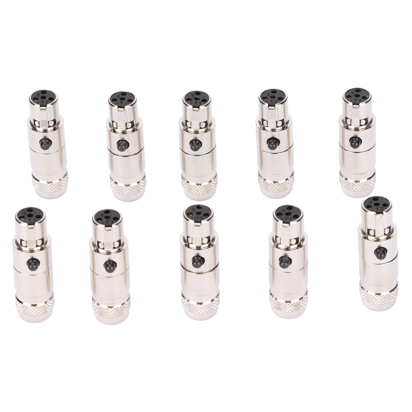 4-polige Xlr-buchsen Mit Rauschunterdrückung, Kompakt, 4-adrig, Xlr-buchsen Für Stereo-mikrofonkabel