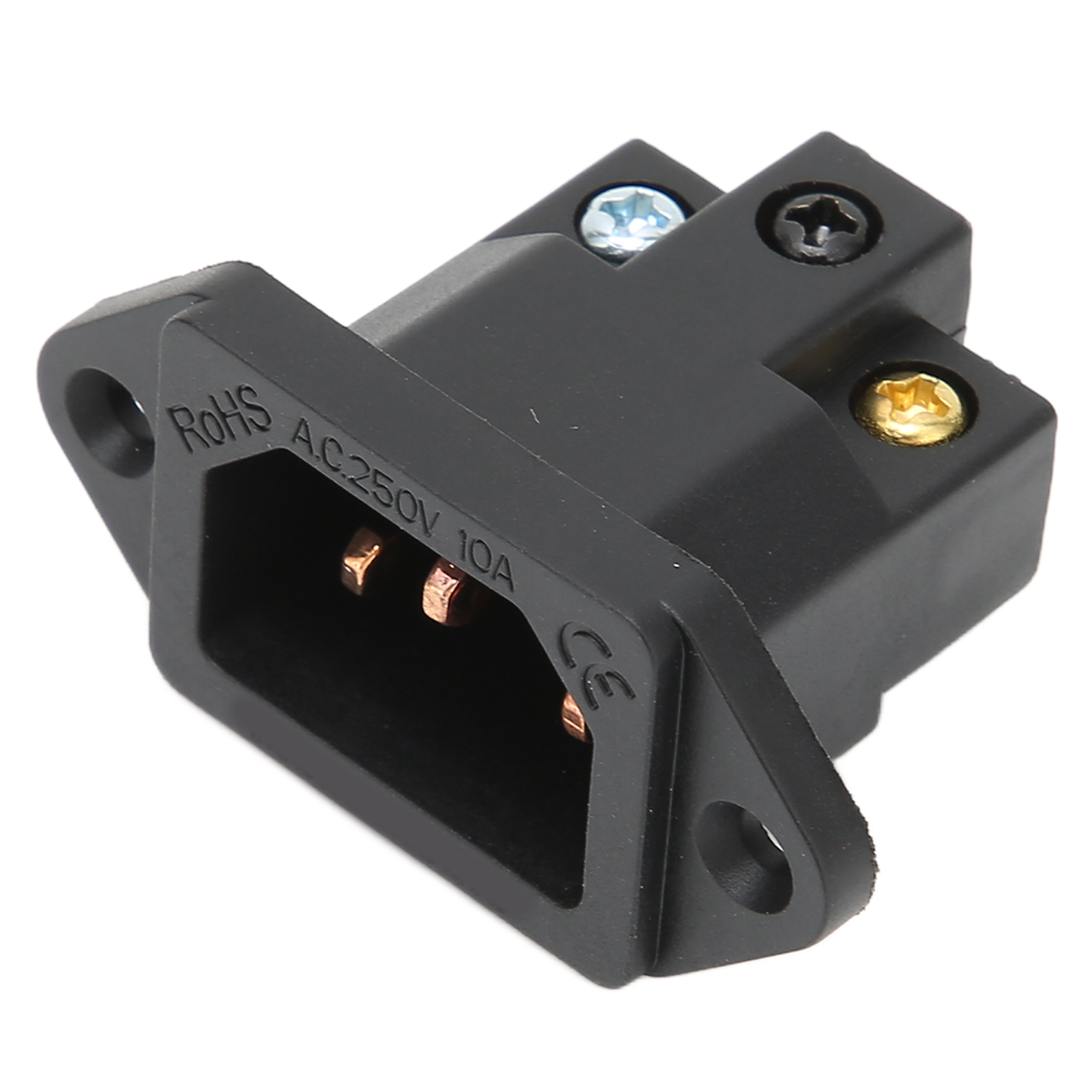 Monosaudio Ib70(c) Iec-netzbuchse Aus Reinem Kupfer, Einbauversion, Netzanschluss, 100–250 V