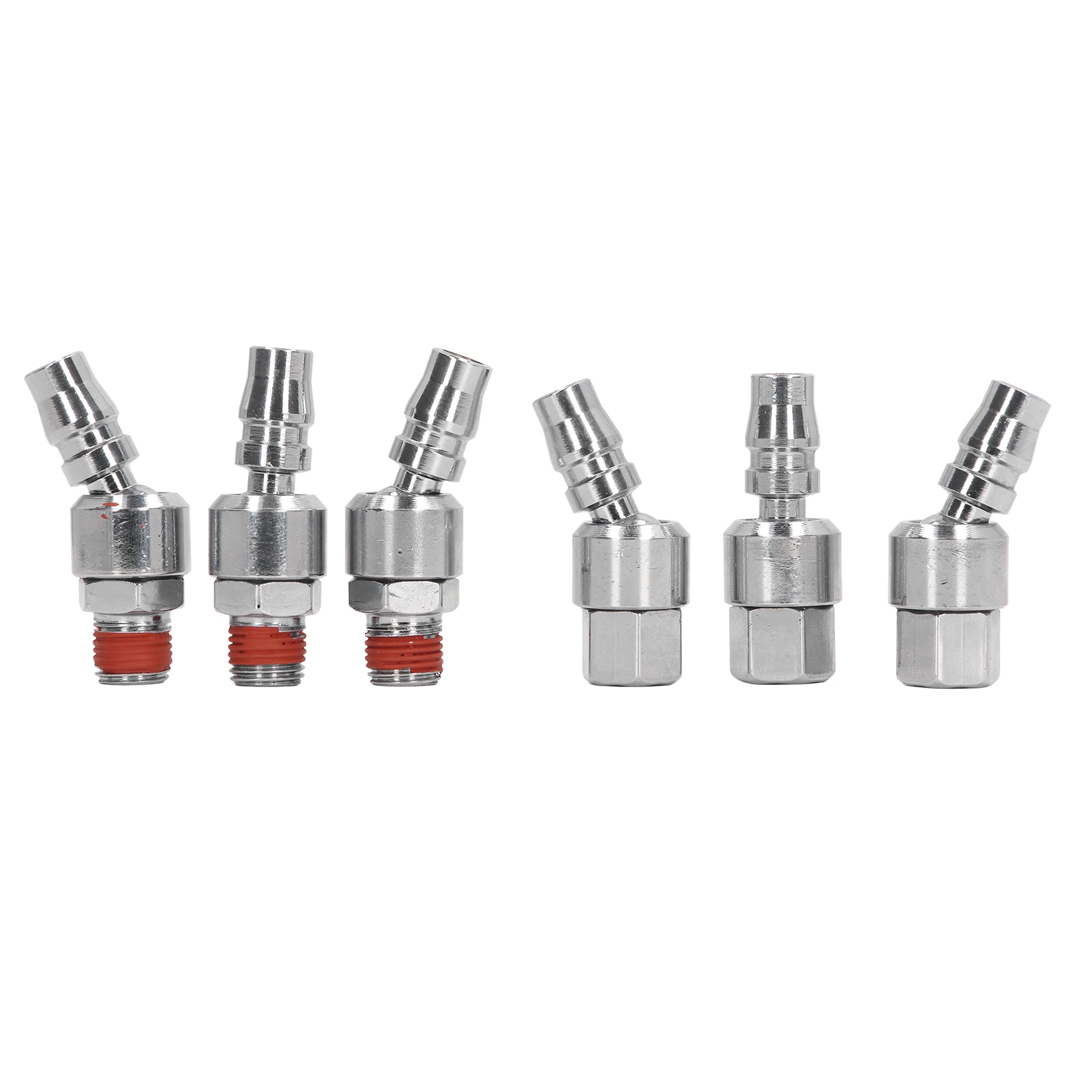 1/4" Npt-drehgelenk-industrieschlauchanschluss Mit Außen-/innengewinde Aus Gehärtetem Stahl