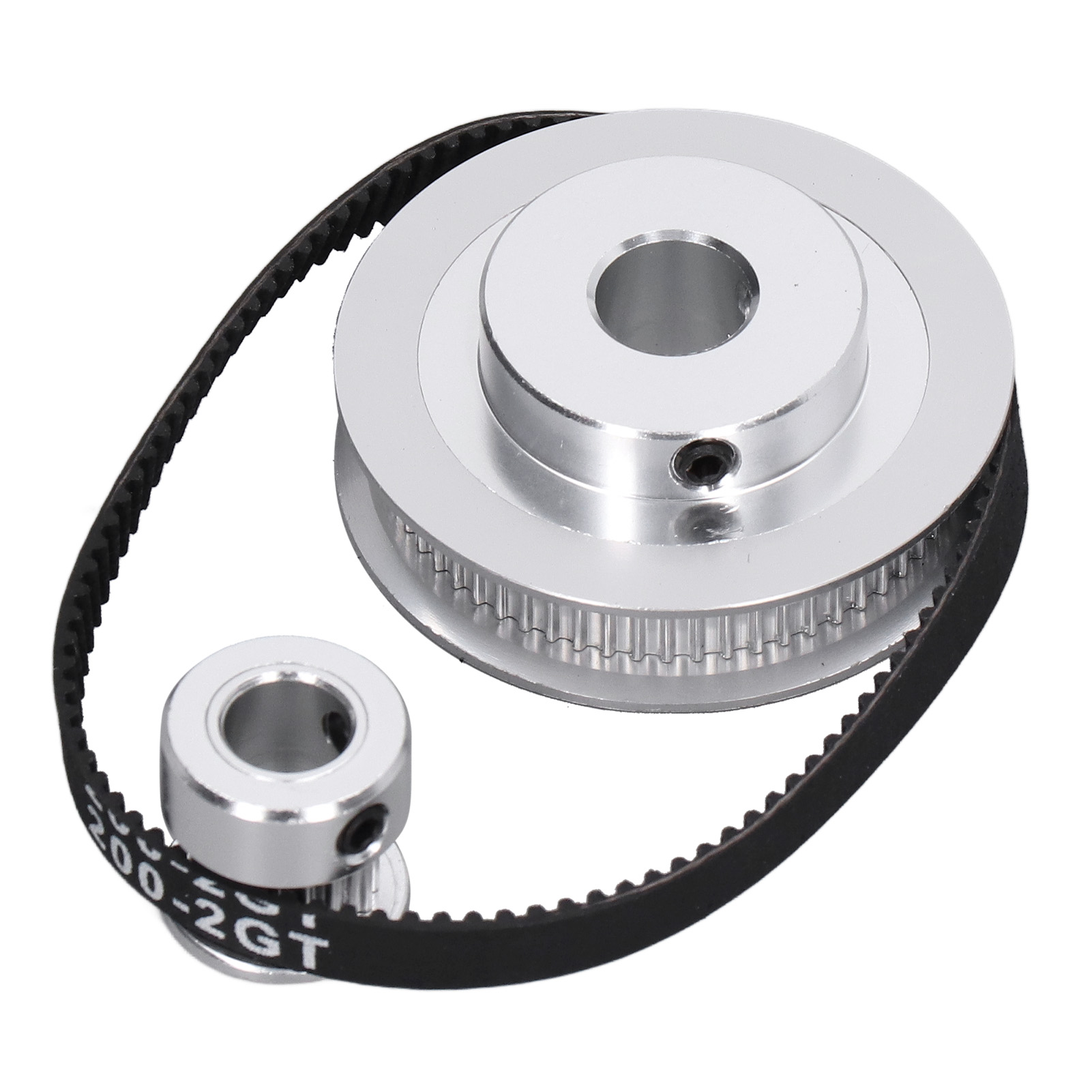 20/60-zahn-synchronrad (10 Mm) Aus Aluminiumlegierung, Leicht Demontierbar, Mit 200-mm-zahnriemen Und Druckerzubehör