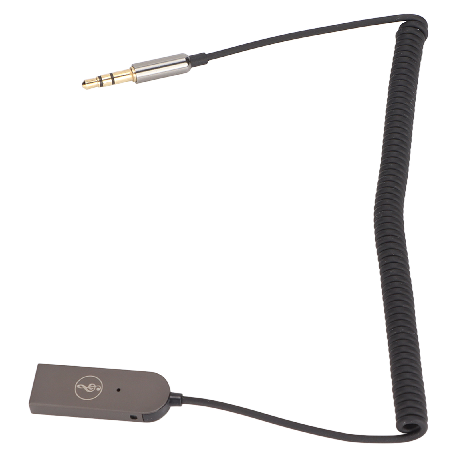 Ubay1 Usb-bluetooth-autoempfänger, Usb 2.0 Bluetooth-adapterkabel Auf 3,5-mm-klinkenstecker Mit Integriertem Mikrofon