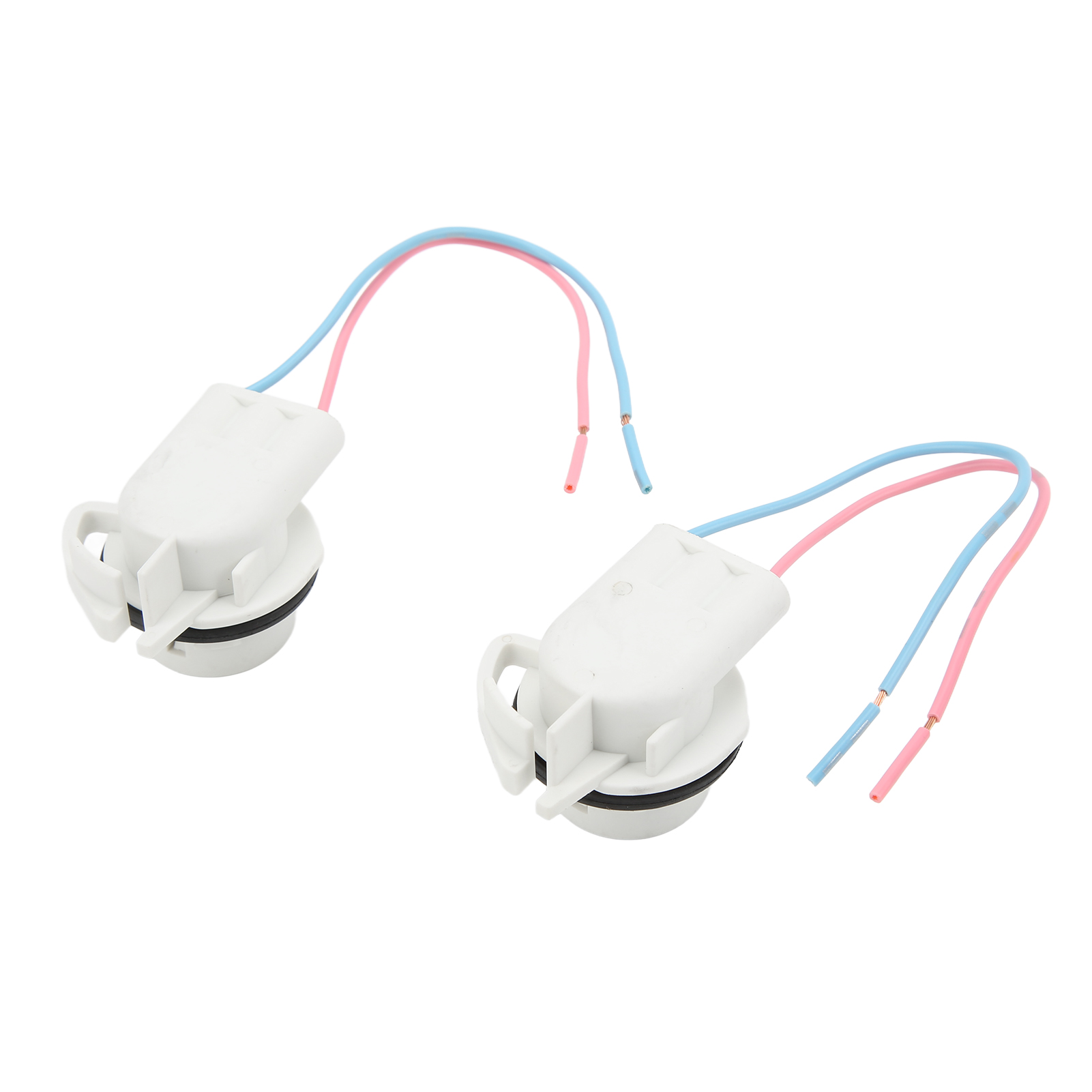Packung Mit 2 Weiblichen 3156b-fassungen Für Led-lampen, Mit Vorverdrahtetem Stecker Für Industrielle, Automobile Und Maritime Anwendungen.