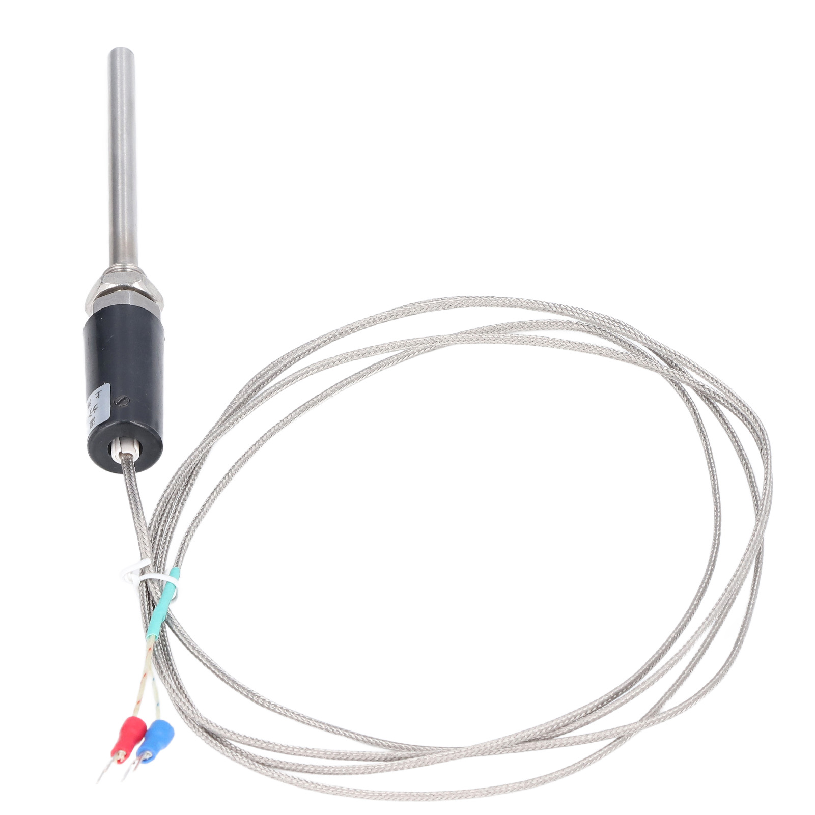 Thermoelement-sensor Typ K, Nichromummantelter Drahtsensor Mit 100 Mm Geradem Schaft