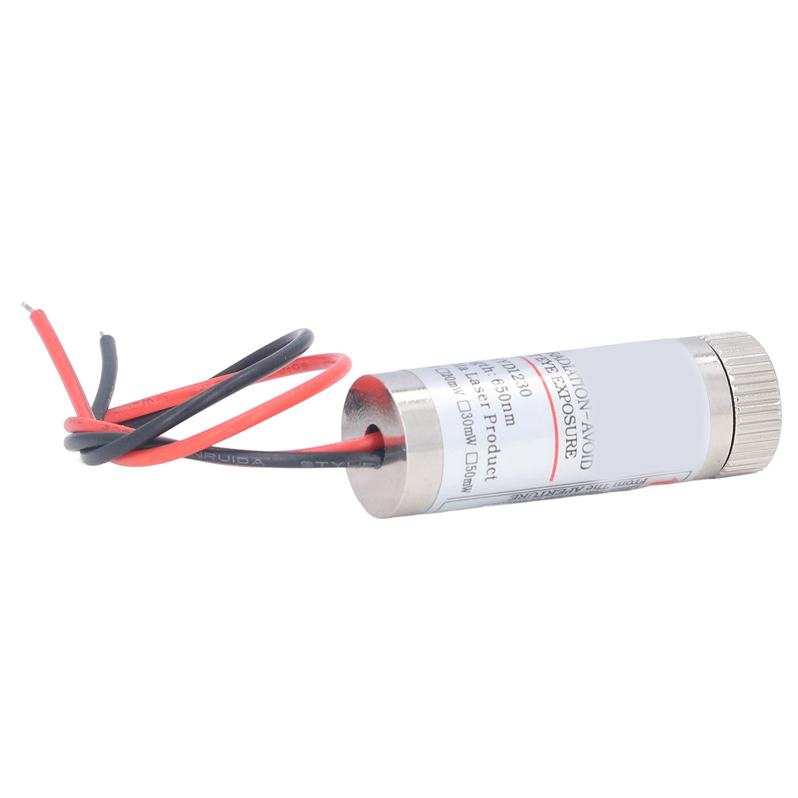 Red Line Legierungslasermodul, Mini-industrie-kreuzlasermodul, 650 Nm 5 Mw Positionierkopf