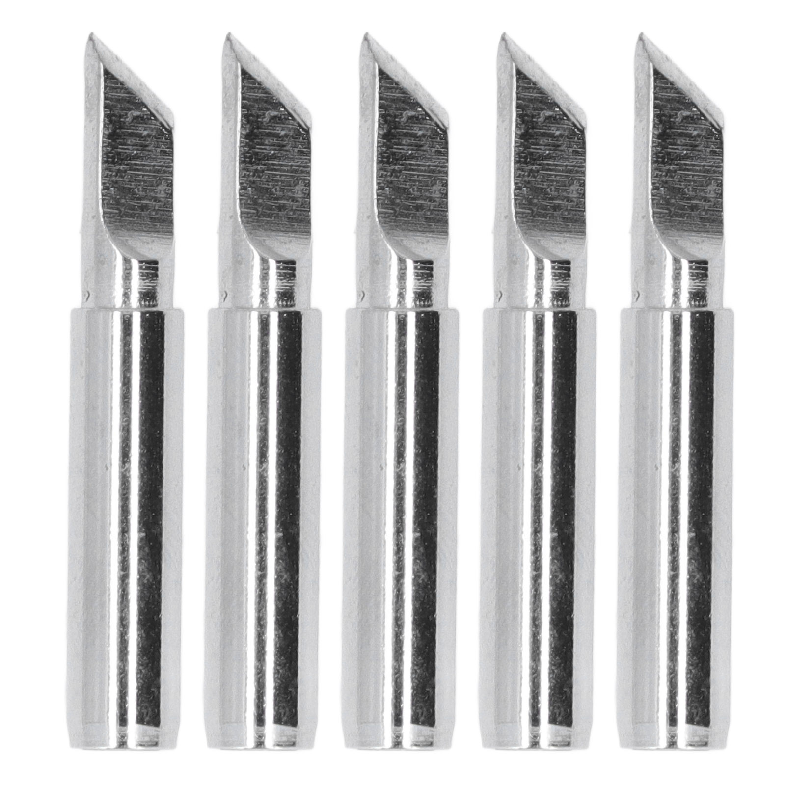 5-teiliges Bga-lötspitzen-set Für Werkzeugstationen, Kupferlötköpfe, Serie 900m (k-klinge)