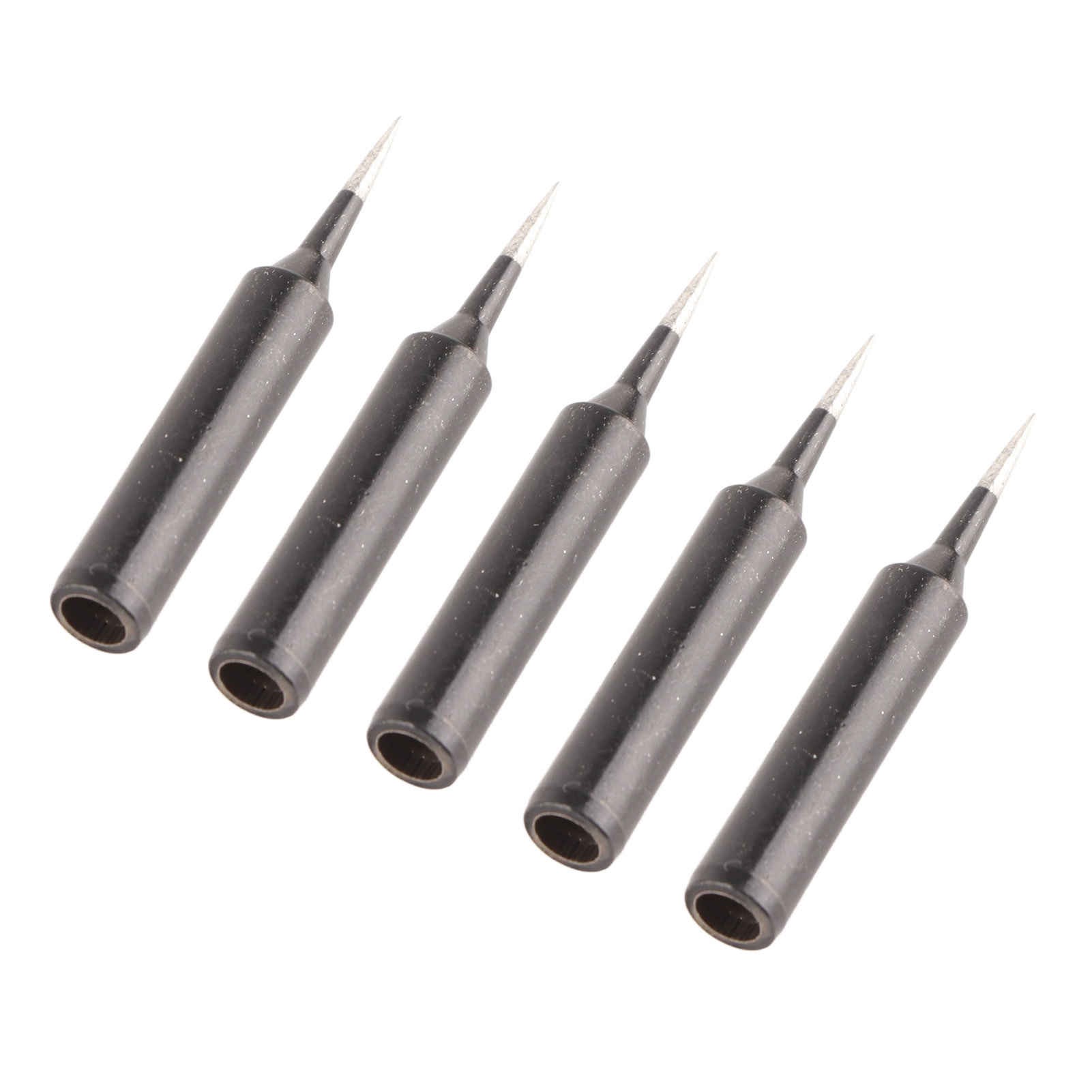 5-teiliges Bga-lötspitzen-set Für Werkzeugstationen, Kupferlötköpfe, Serie 900m (spitze Spitze)