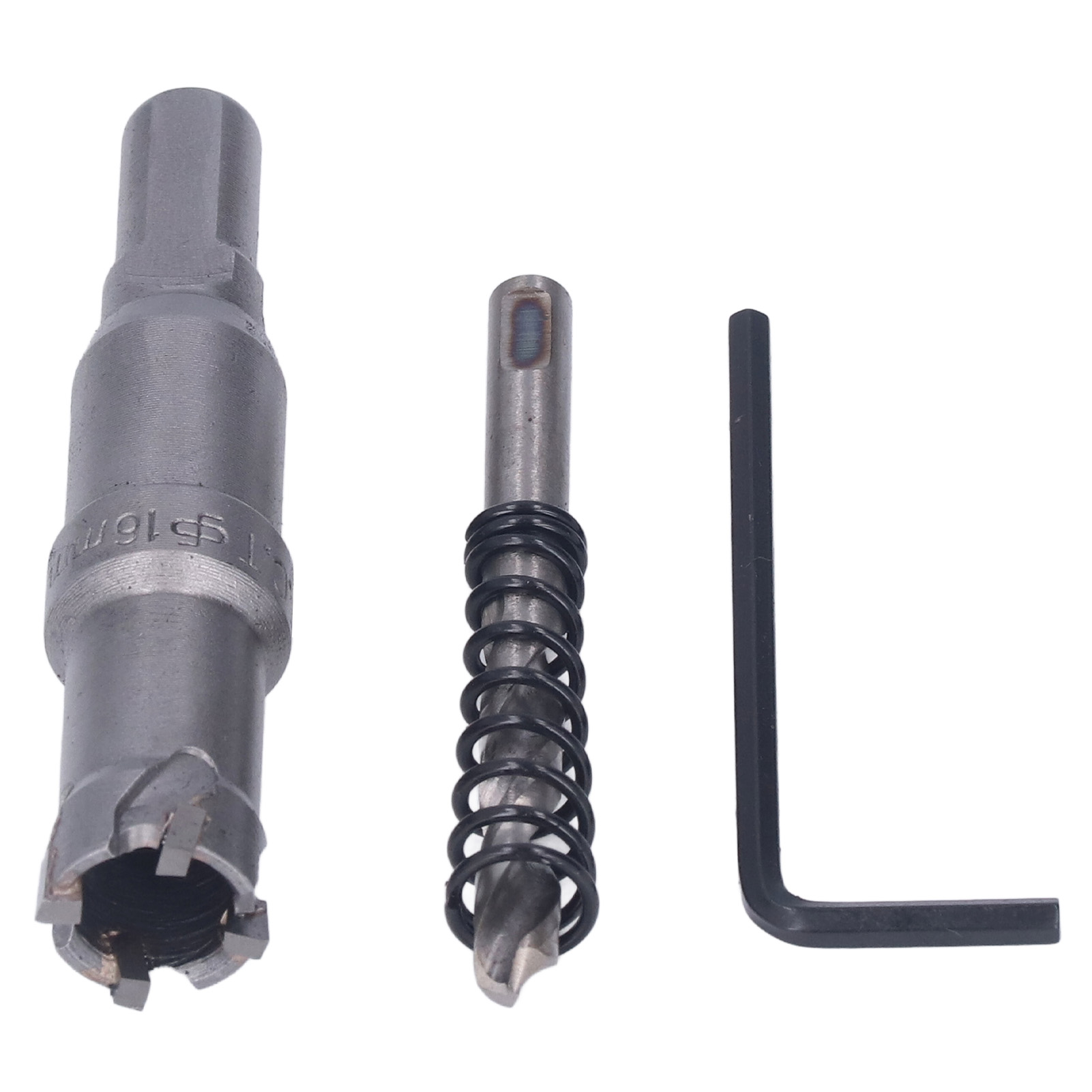 Wolframkarbid-lochsäge Mit Zähnen, Industriebohrer Für Dicke Metalle, 16 Mm
