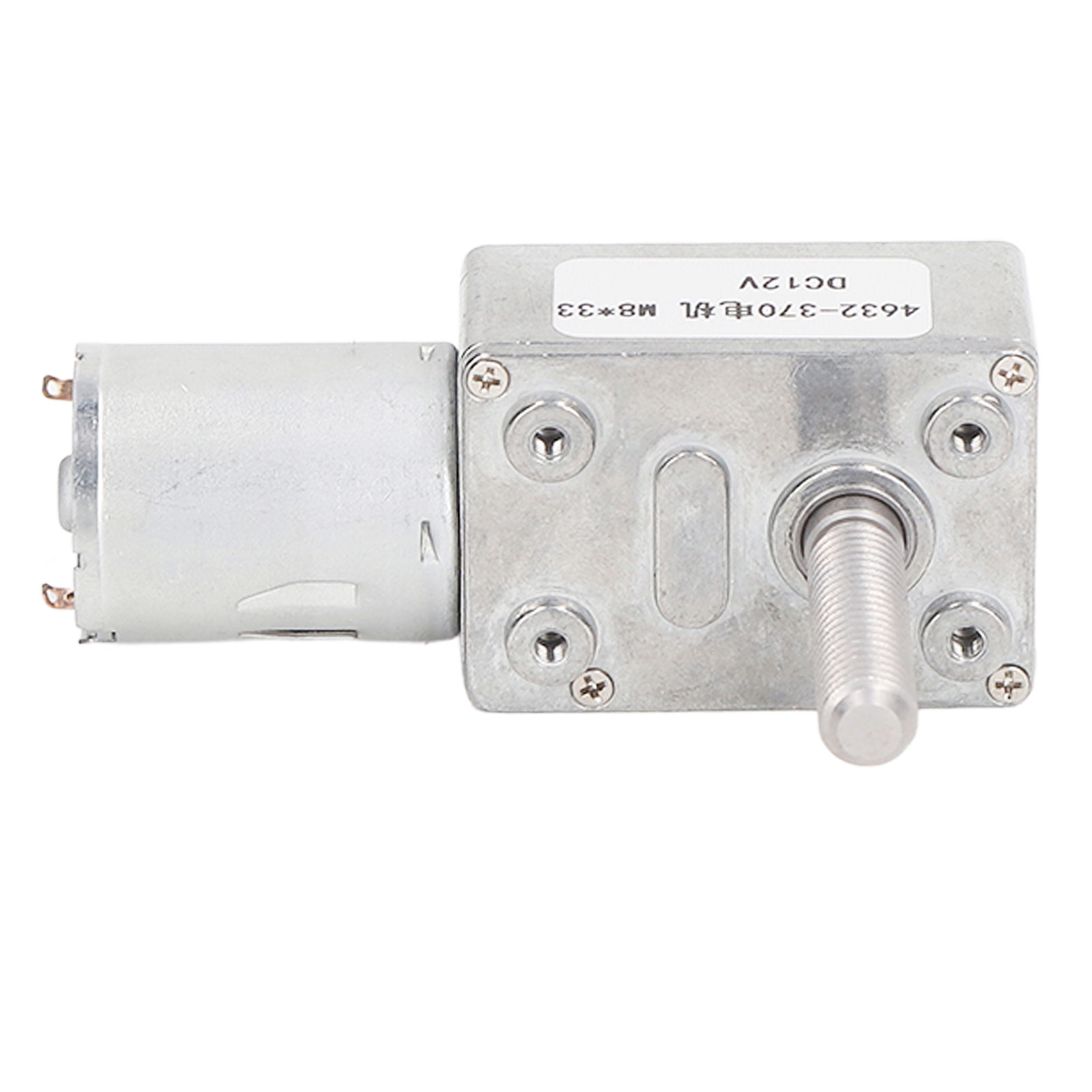 Drehmomentstarker 12-v-gleichstrom-getriebemotor, Rechts-/linkslauf, Selbsthemmendes Schneckengetriebe 4632-370, 6 U/min