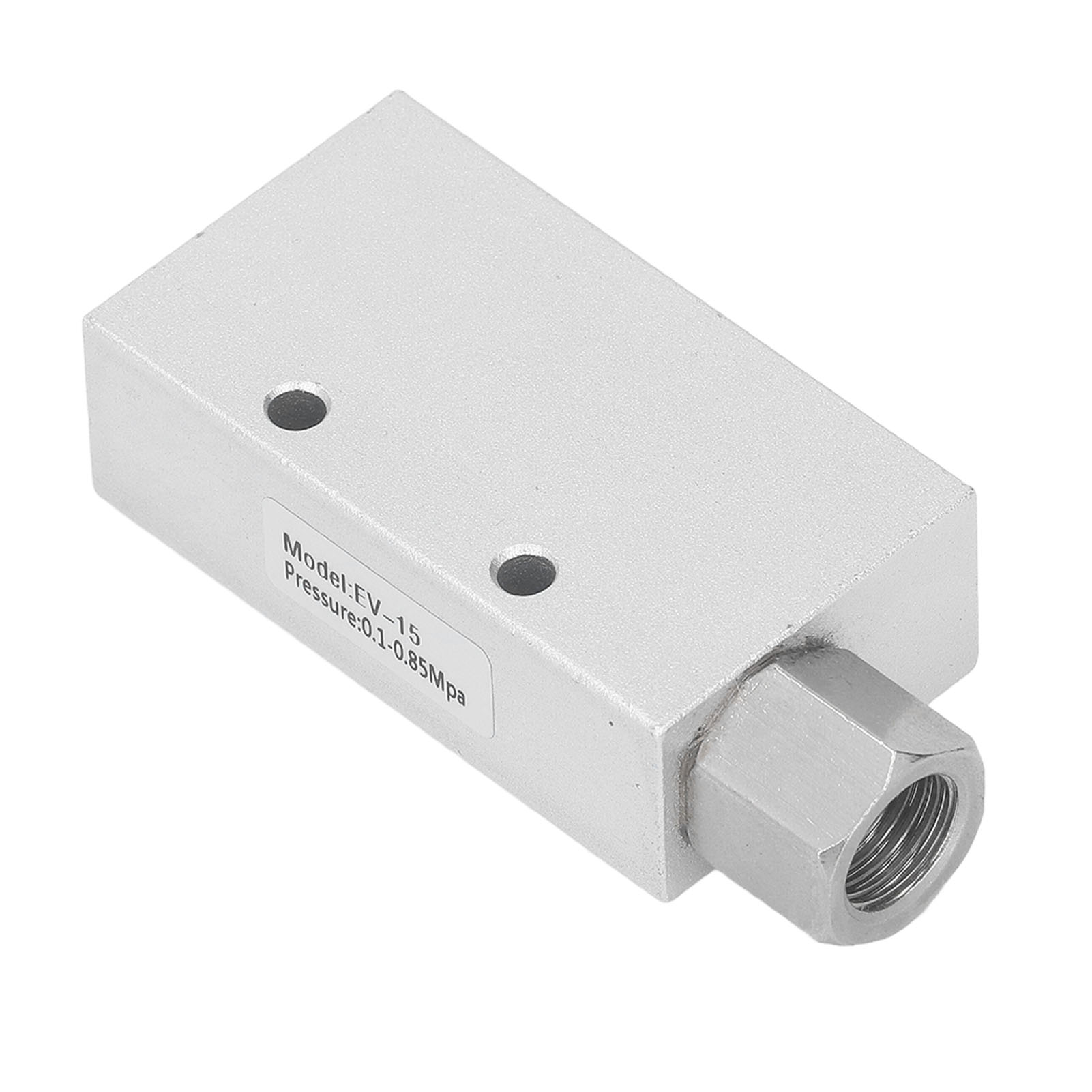 Vakuumerzeuger, Pneumatischer Abluftausstoßer, Aluminiumlegierungsarmatur, Ev-15-hochdurchflussventil