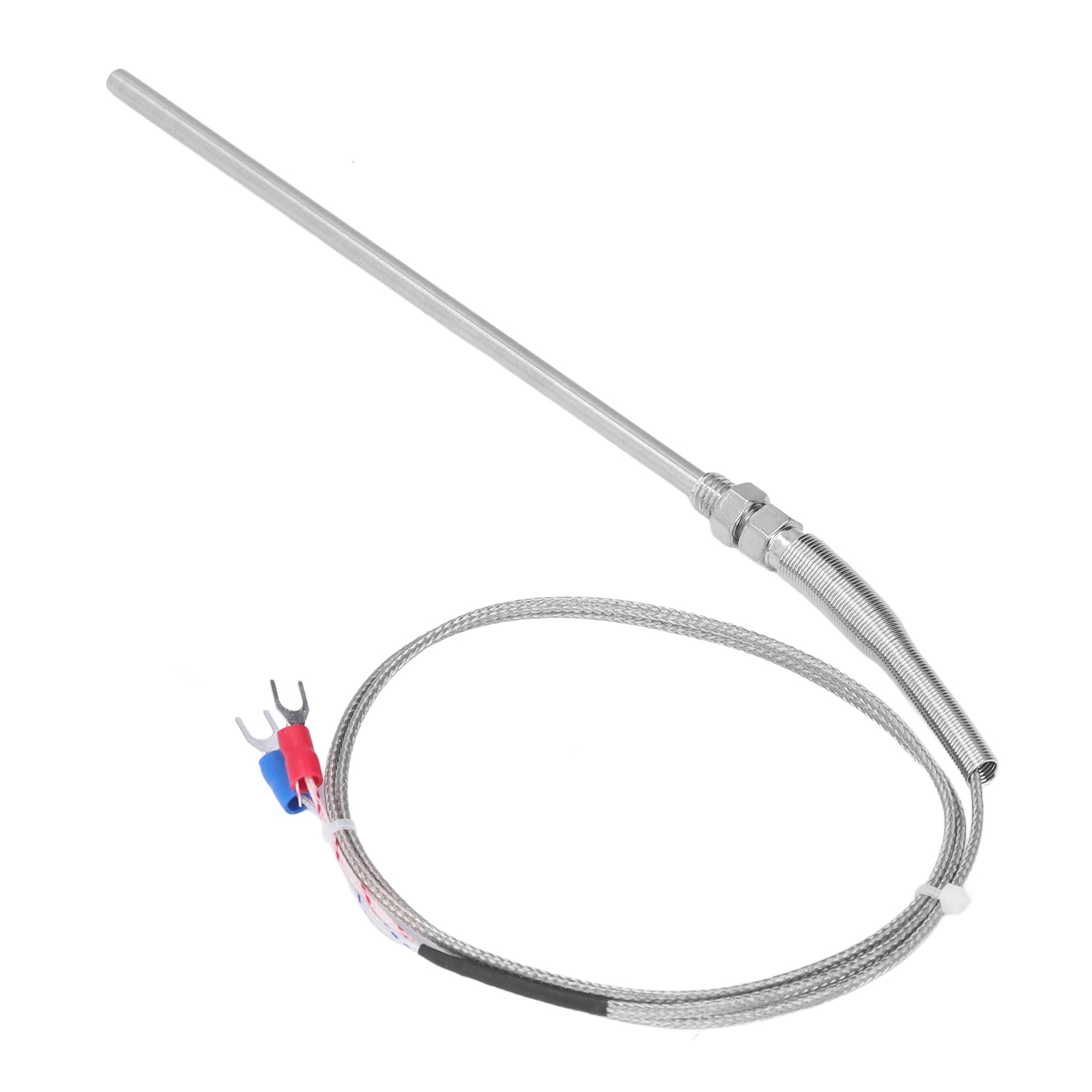 Berm Thermoelement-temperatursensor Typ K, 150 Mm Sonde, 1 Meter Kabel, Temperaturbereich Von 0 Bis 400 °c.