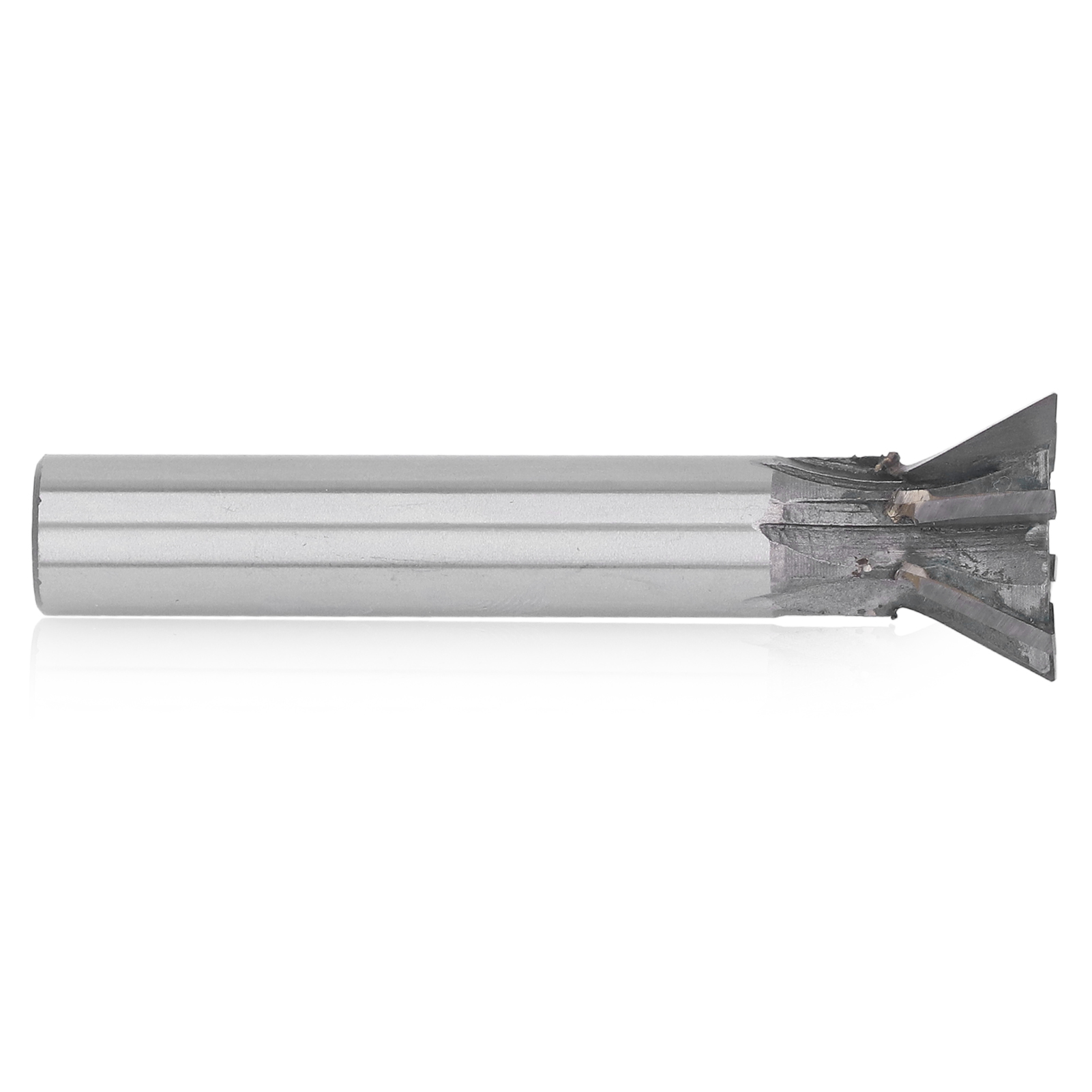 6-schneidiger Hartmetall-nutfräser, 30 Mm, 60 Grad, Gerader Schaft