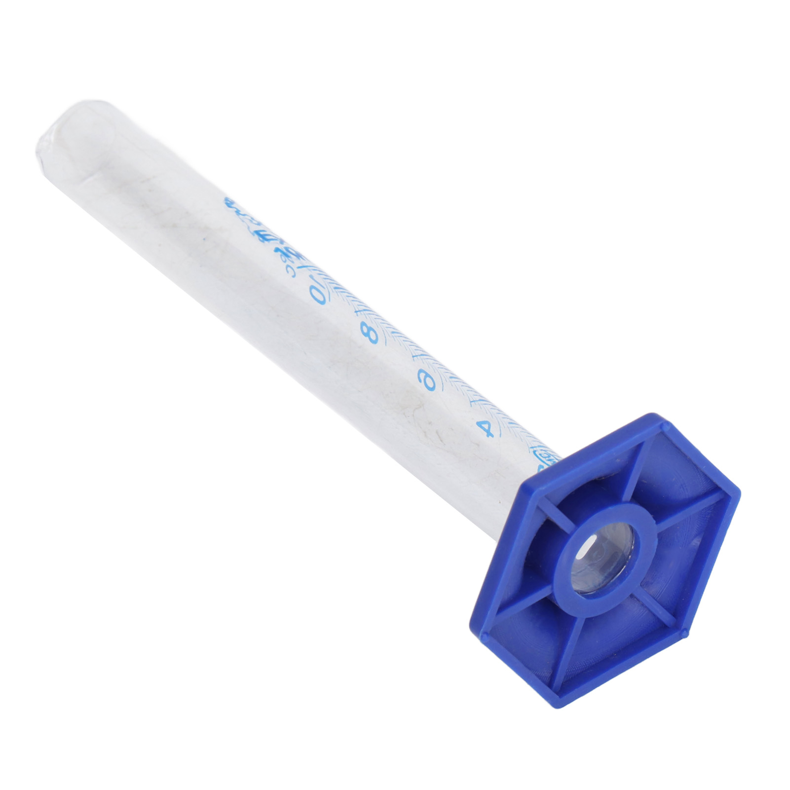 Set Mit 10 Graduierten 10-ml-glasreagenzgläsern Für Laborexperimente