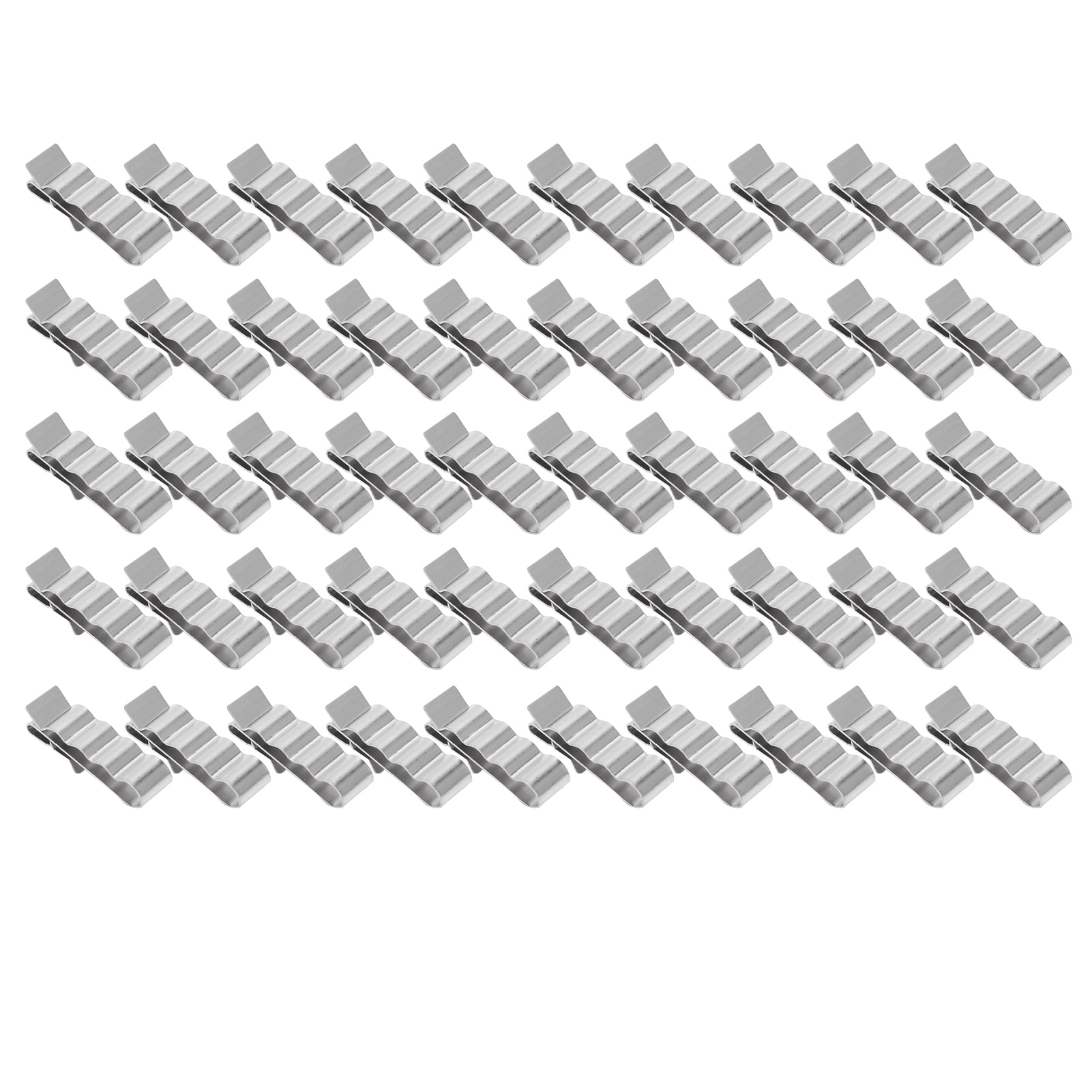 Packung Mit 50 Kabelmanagement-klemmen Aus Edelstahl 304 Für 4-adrige Kabel, Vorgesehen Für Photovoltaik-solarmodule.