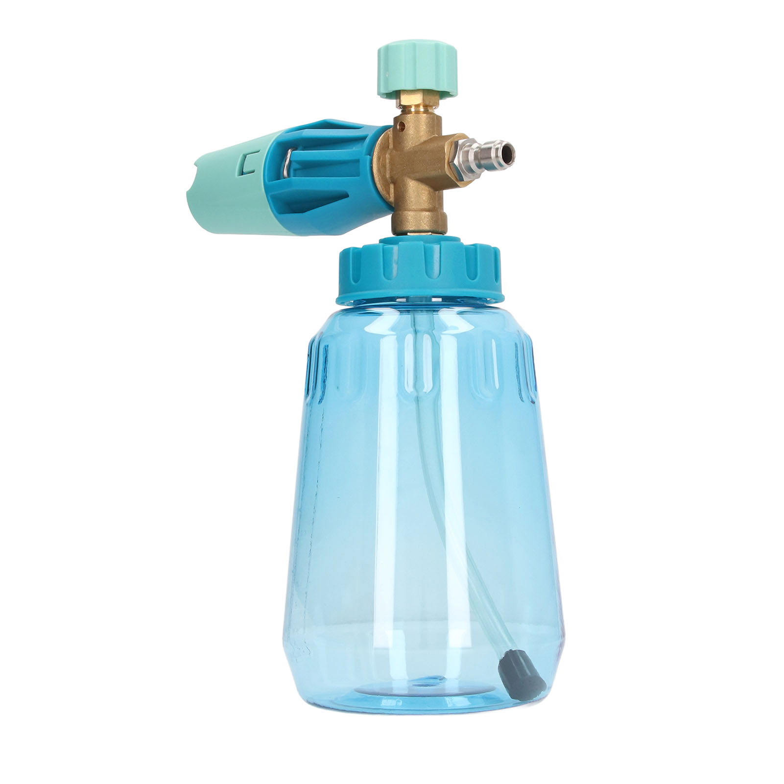 1-liter-schaumgenerator (4000 Psi), Einstellbares Hochdrucksprühgerät, Reinigungsspray, 1/4"-npt-schnellanschluss, Lila