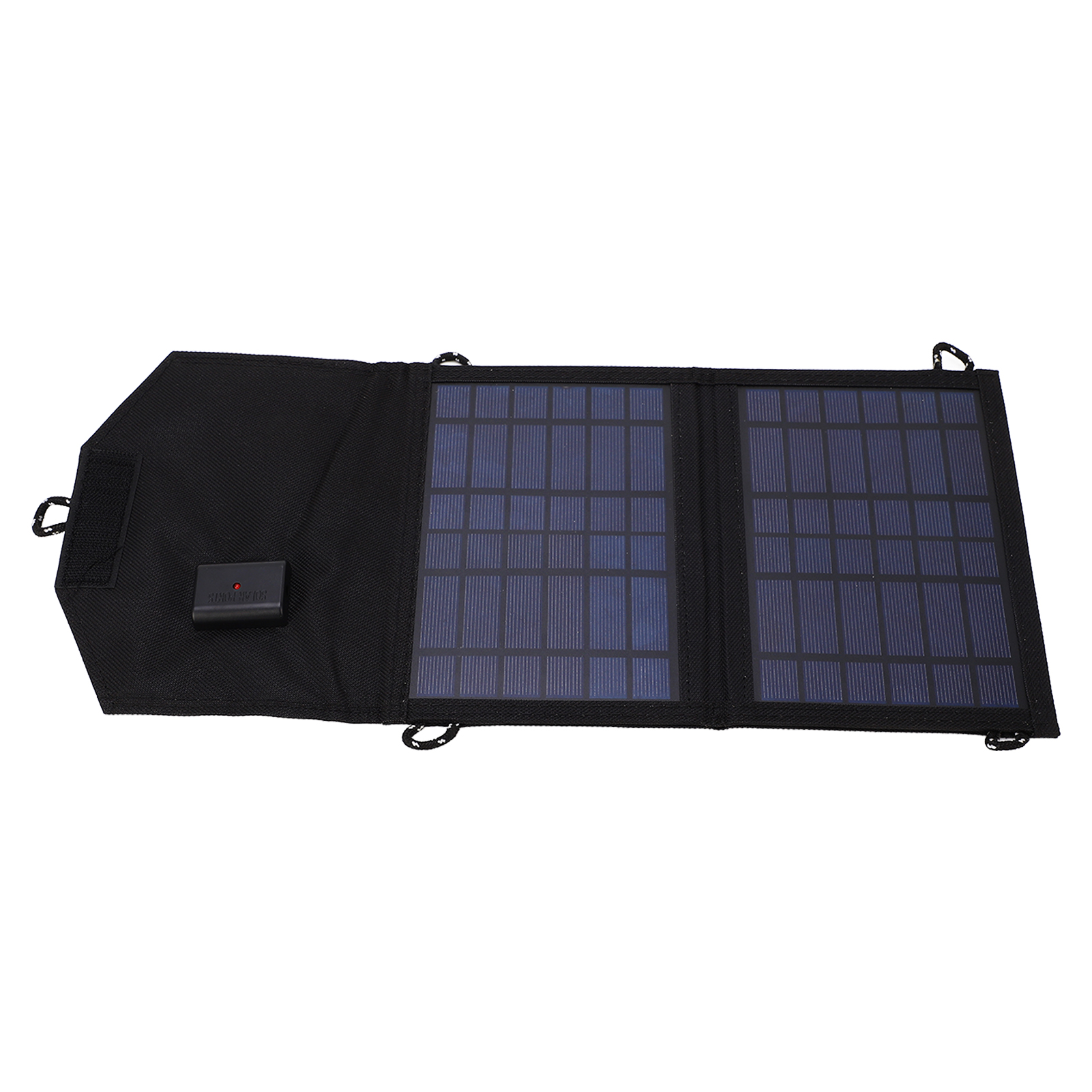7-w-solarladegerät, 5-v-usb-ausgang (0–2 A), Faltbar Und Tragbar, Ideal Für Camping Und Outdoor-aktivitäten. Inklusive Aufbewahrungstasche.