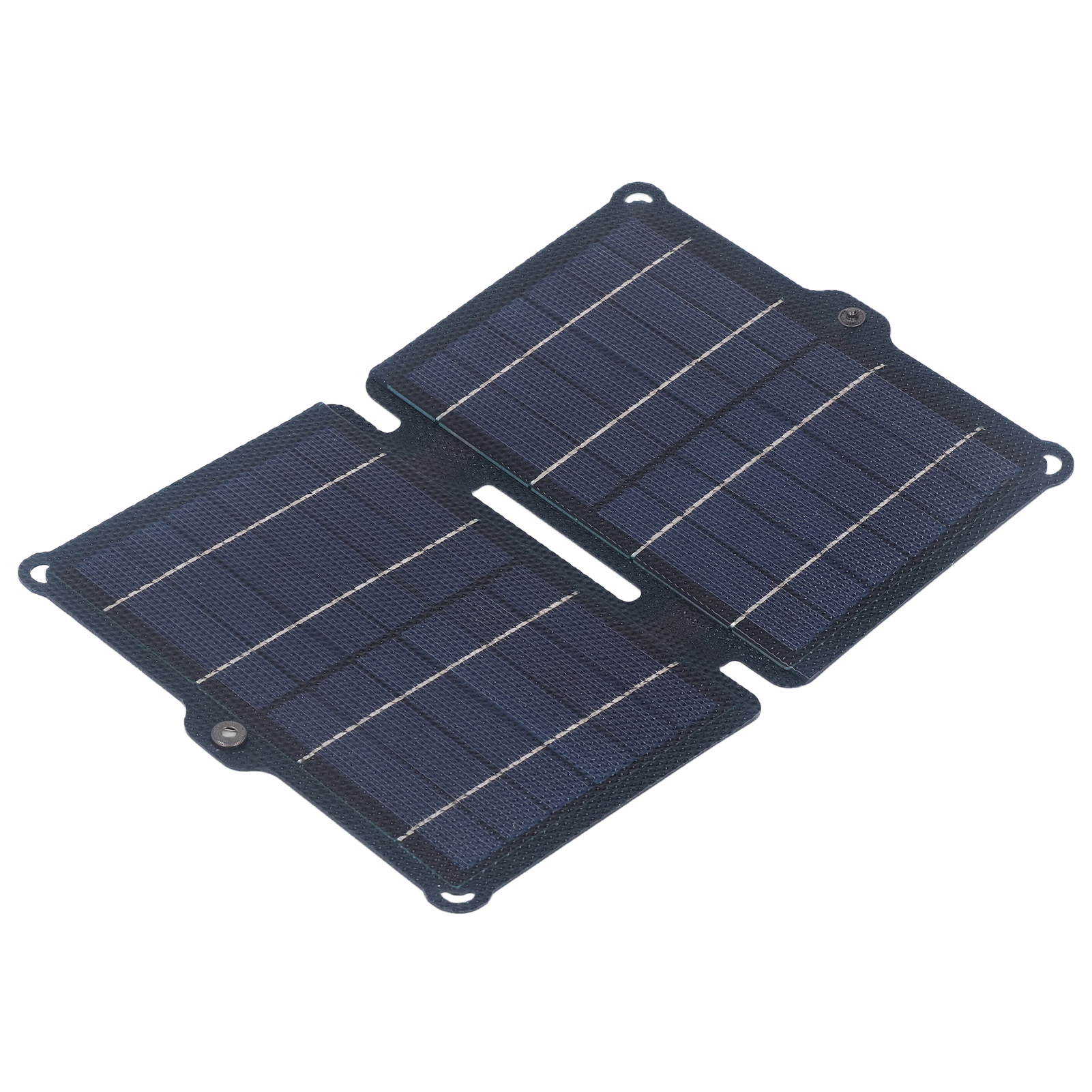 Tragbares, Faltbares 8w 5v 0-2a Solarpanel Mit Zwei Usb-ausgängen Für Den Außeneinsatz