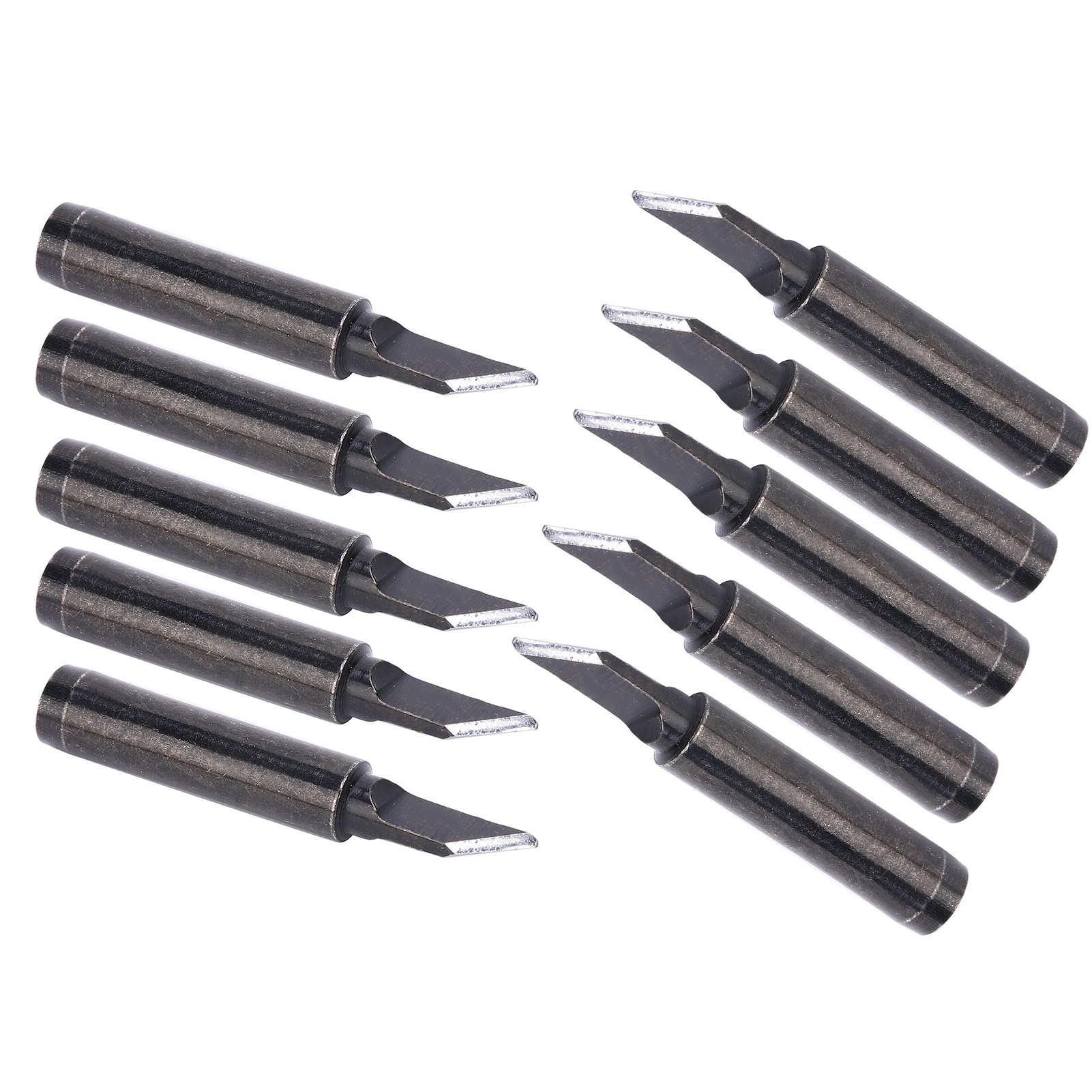 10 Schwarze Lötspitzen Mit Innenheizung Für Teile Der Baureihe 936/937/938 900mt1.5k