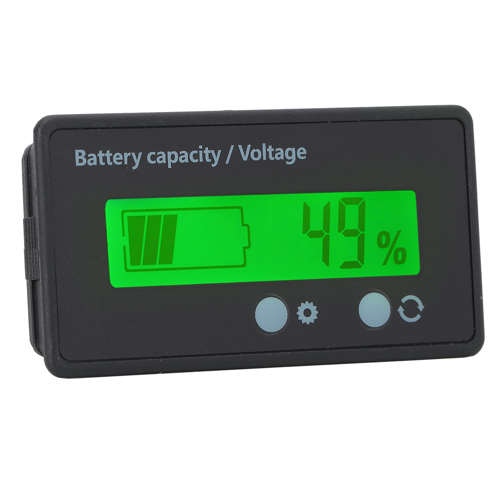 Gy-6gs Wasserdichter Pcb-htn-batteriekapazitätsmonitor Mit Lcd-bildschirm, 12–84 V, Grün