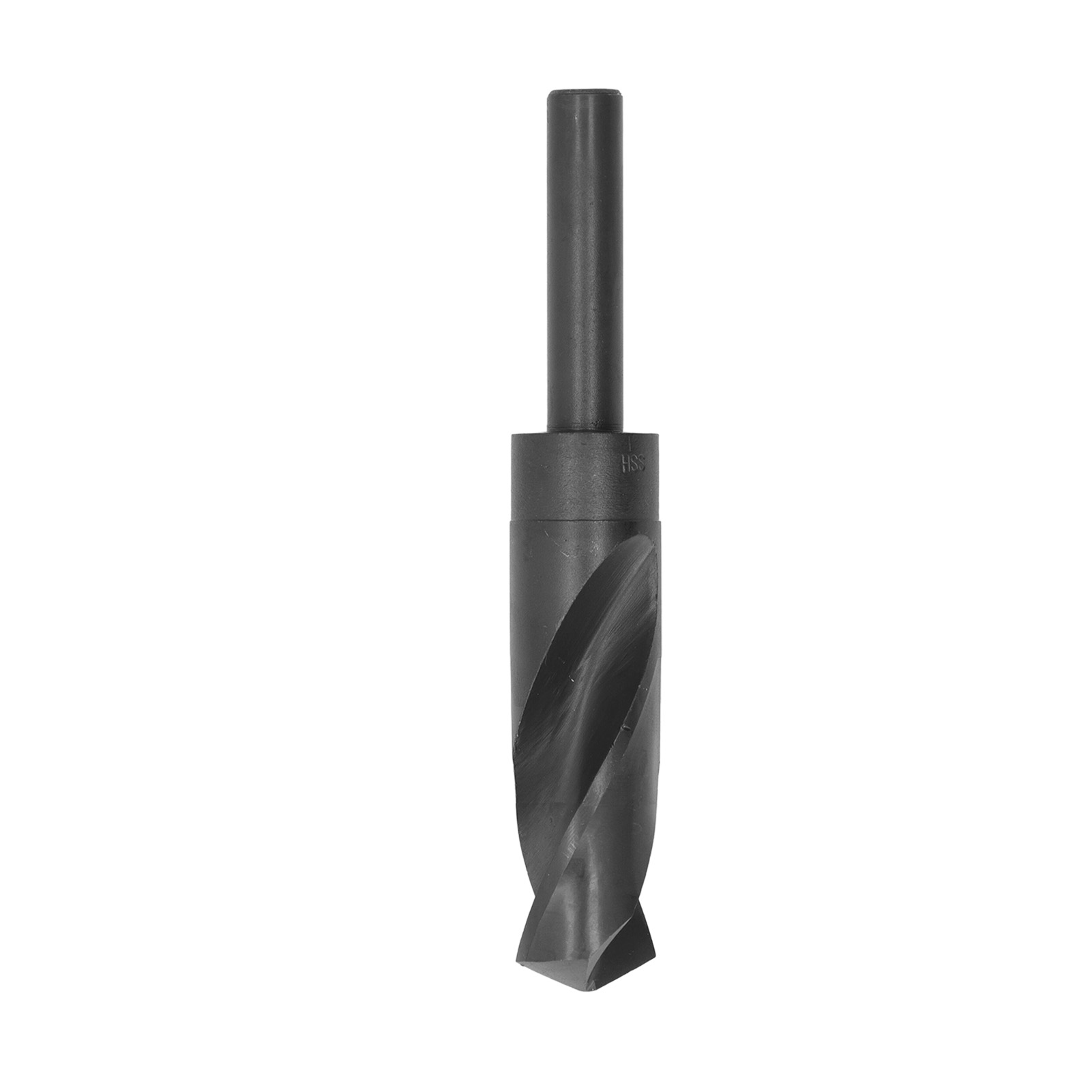 Hss-spiralbohrer, 1/2"-zylinderschaft, 25,5 Mm Schneide, Schwarz