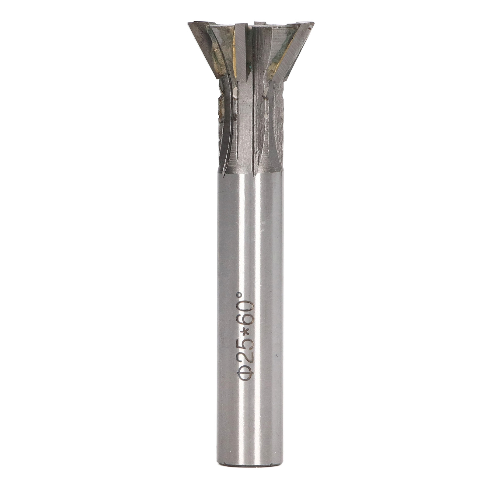 Hartmetall-schaftfräser, 25 Mm Durchmesser, 6 Schneiden, Gerade Schwalbenschwanzführung, Für Drehbank