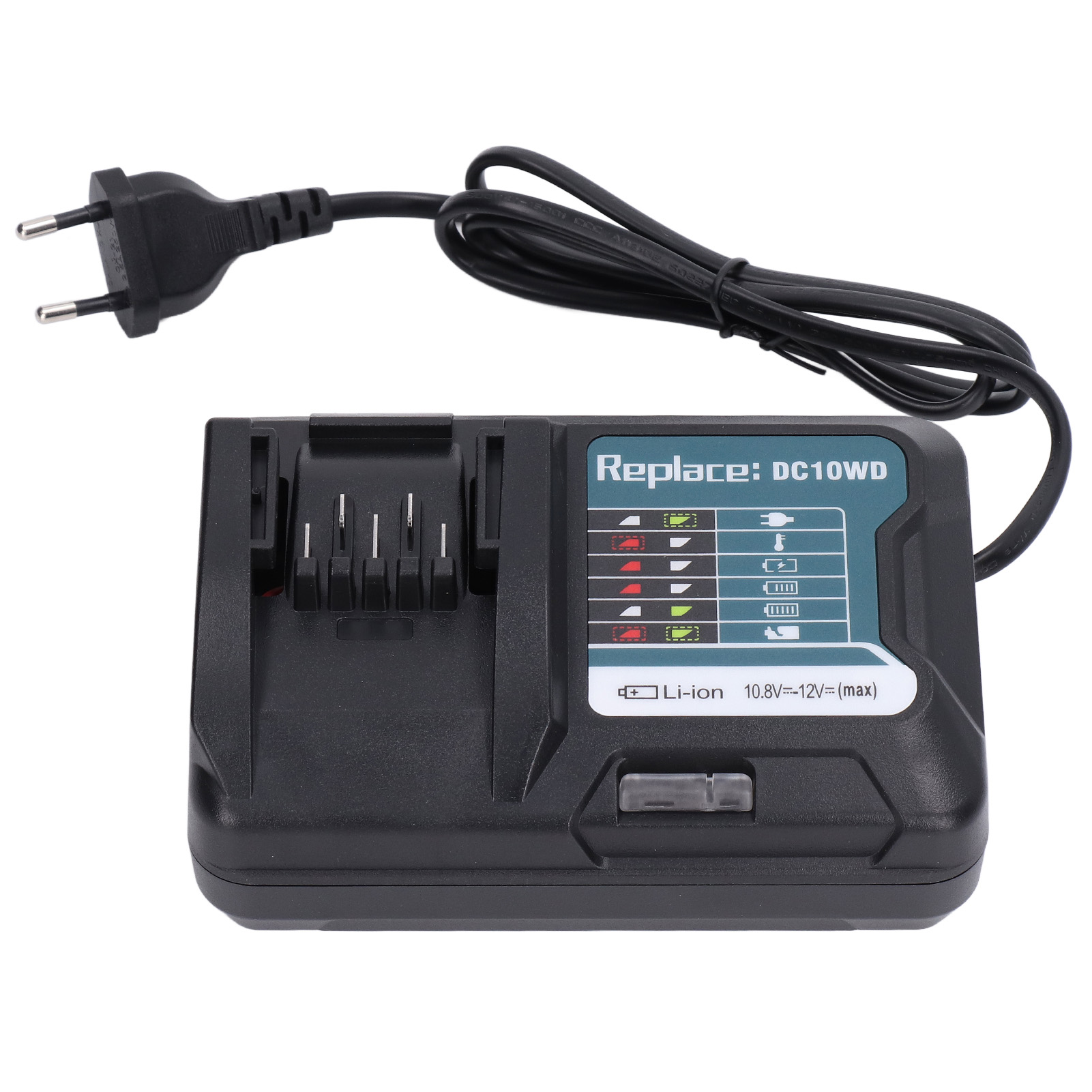 Lithium-akkuladegerät, Eingangsspannung 100–240 V Für Dc 10,8–12 V Bl1015 Bl1016 Dc10wd Dc10wc