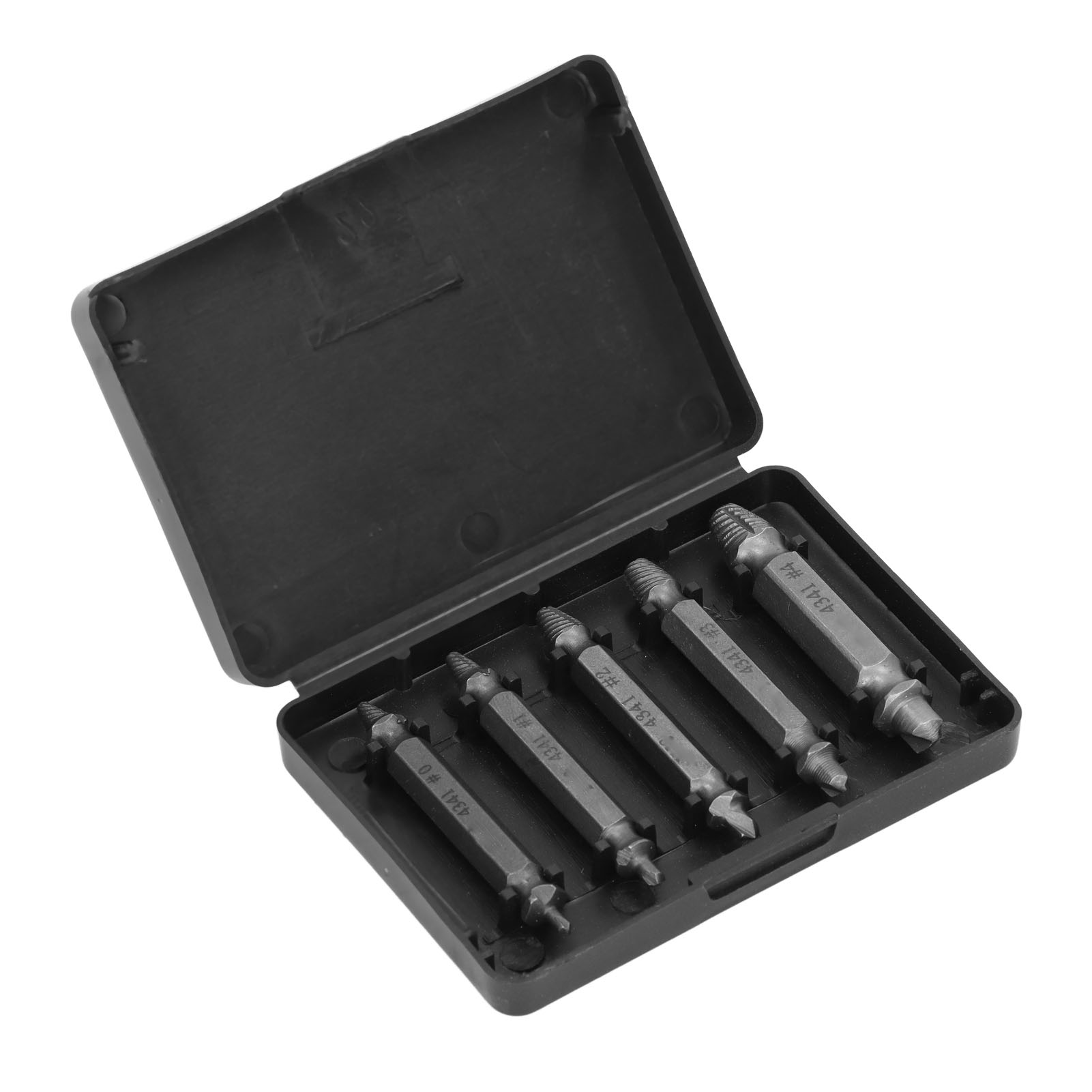 Set Mit 5 Doppelköpfigen Hss-schraubenausdrehern Inklusive Etui