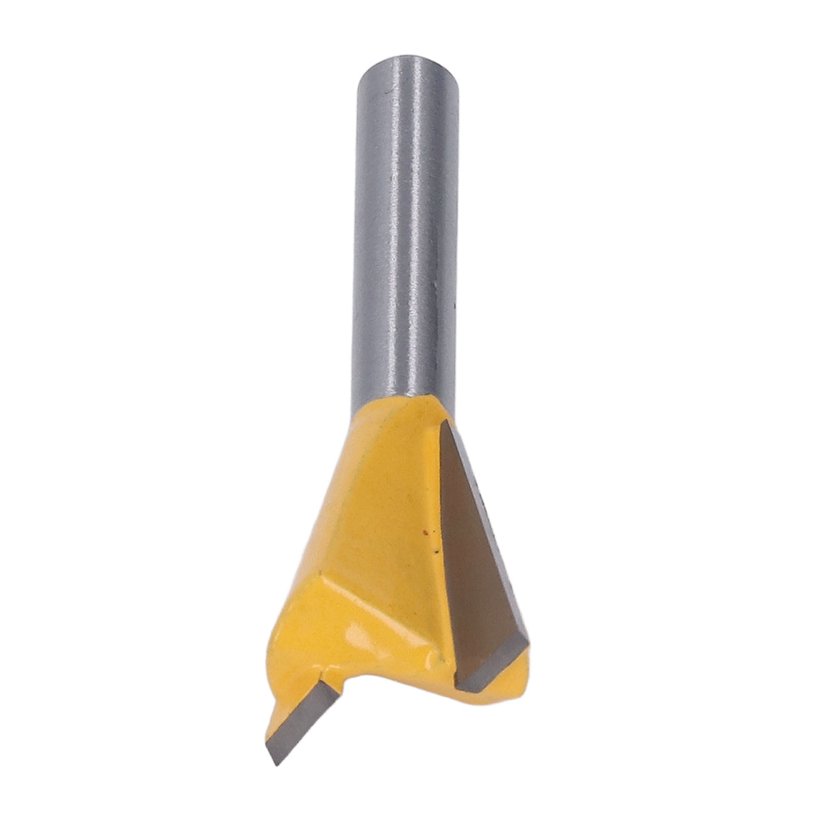 Schwalbenschwanznutfräser, 6,35 Mm (1/4") Schaft, Legierter Wolframstahl, Tpfe-beschichtung, Hohe Verschleißfestigkeit, Scharf, 19 Mm (3/4")