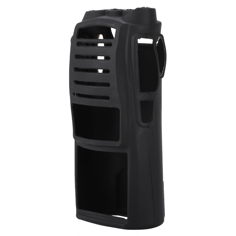 Weiche Silikon-schutzhülle Für Baofeng Uv82 Walkie-talkie (schwarz)