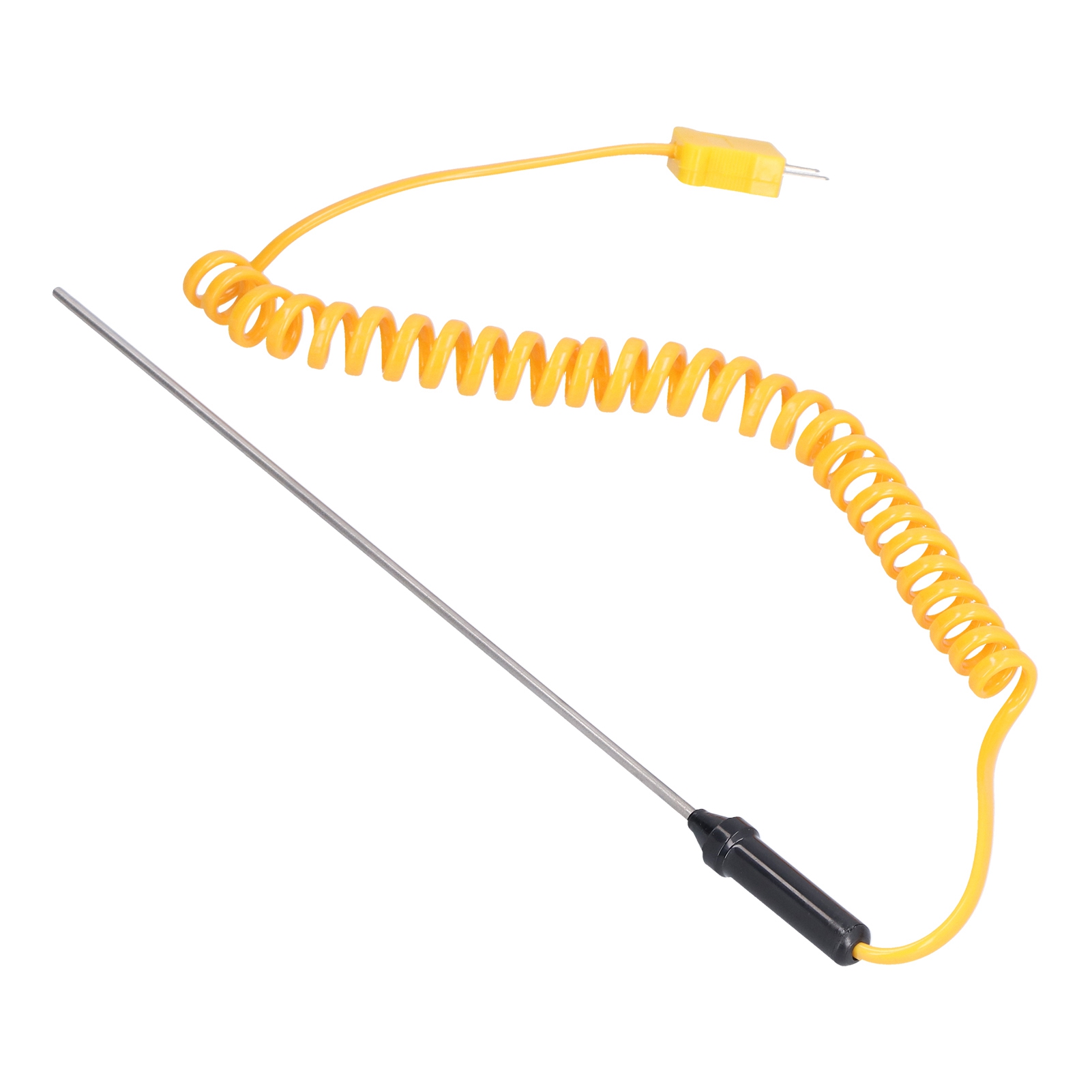 Thermoelement-sonde Typ K Aus Edelstahl Für Tragbares Thermometer Wrn-02b3 X 200 Mm