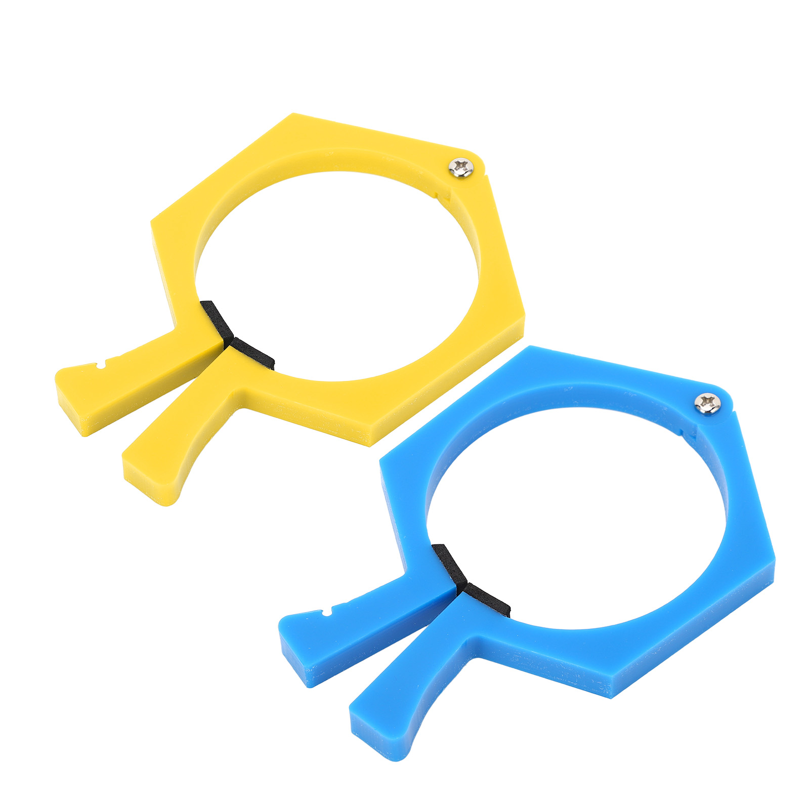 Abs-klemme Für 590-ml-tassen Und -gläser (2 Stück, Gelb Und Blau)