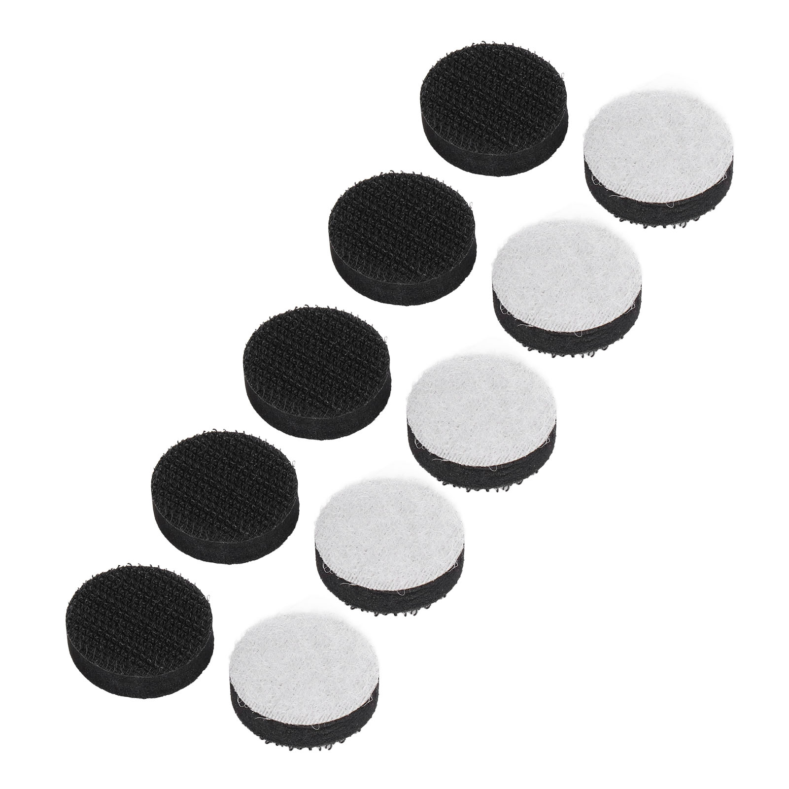 Packung Mit 10 Schaumstoff-polierpads (25 Mm) Mit Klettverschluss Zum Schleifen, Polieren Und Polieren.