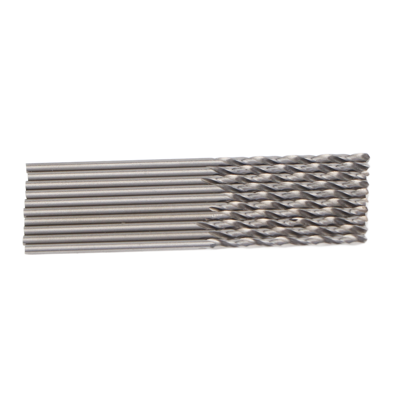 Packung Mit 10 Spiralbohrern Mit Kleinem Durchmesser Und Geradem Schaft, 1,45 Mm, Für Eisenwaren- Und Industriebedarf.