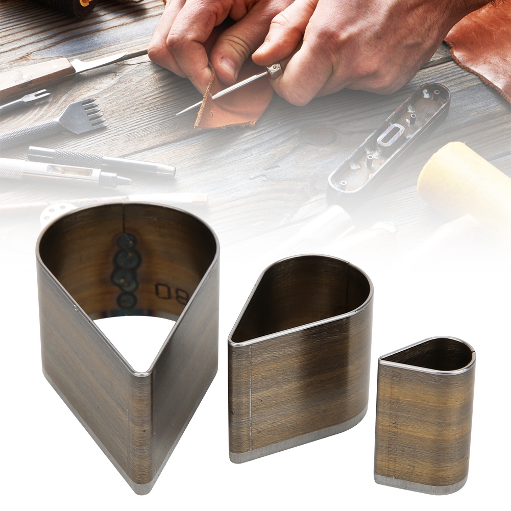 Stanzformen Für Leder, Stahlwerkzeuge Für Die Lederverarbeitung, Formen Und Stanzwerkzeuge, Tropfenform