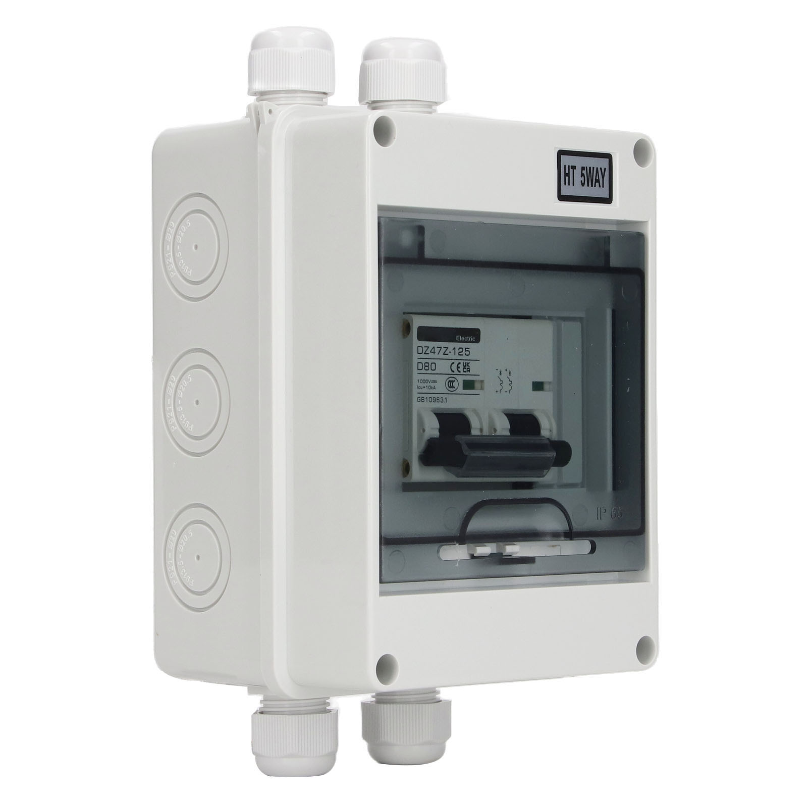 Miniatur-leistungsschalter 80 A, 2-polig, Schutzart Ip65, Wasserdicht, 1000 V Dc-trennschalter Für Solar-photovoltaikanlagen