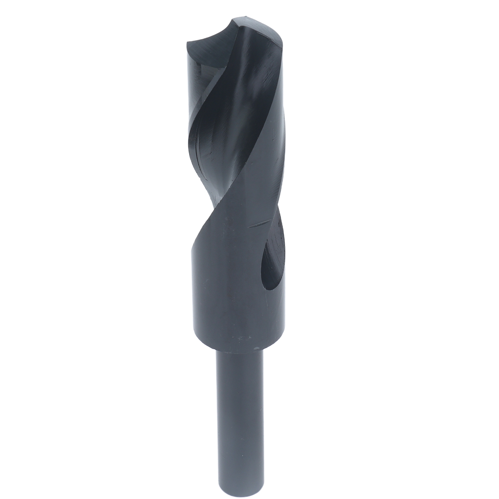 Hss-zentralbohrer Mit Reduziertem Schaft, 1/2-zoll-spiralschaft, 24,5 Mm Bohrer, Schwarz