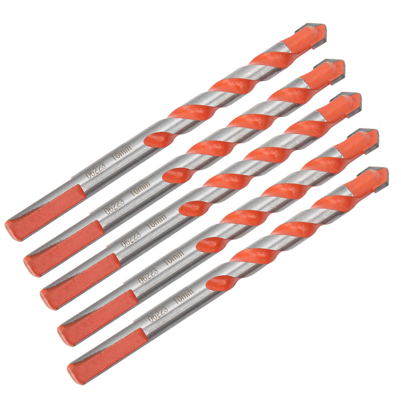 Set Mit 5 Multifunktionalen Hartmetallbohrern Mit Dreieckigem Griff Für Bohr- Und Heimwerkerarbeiten