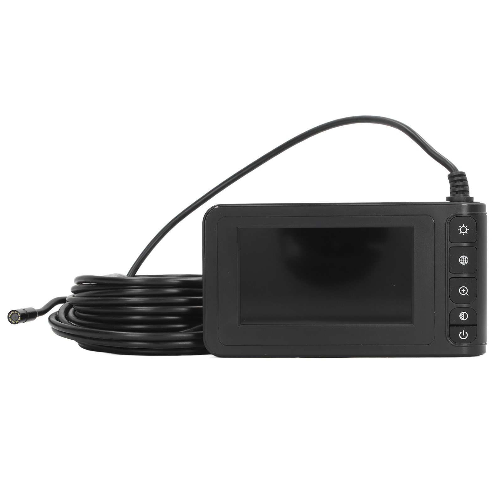 Industrielles Endoskop Mit 1080p-auflösung, 178°-sichtfeld, 8-mm-objektiv, Wasserdicht Nach Ip67, Rohrinspektionskamera Mit 4,3-zoll-ips-bildschirm Und Led-beleuchtung.