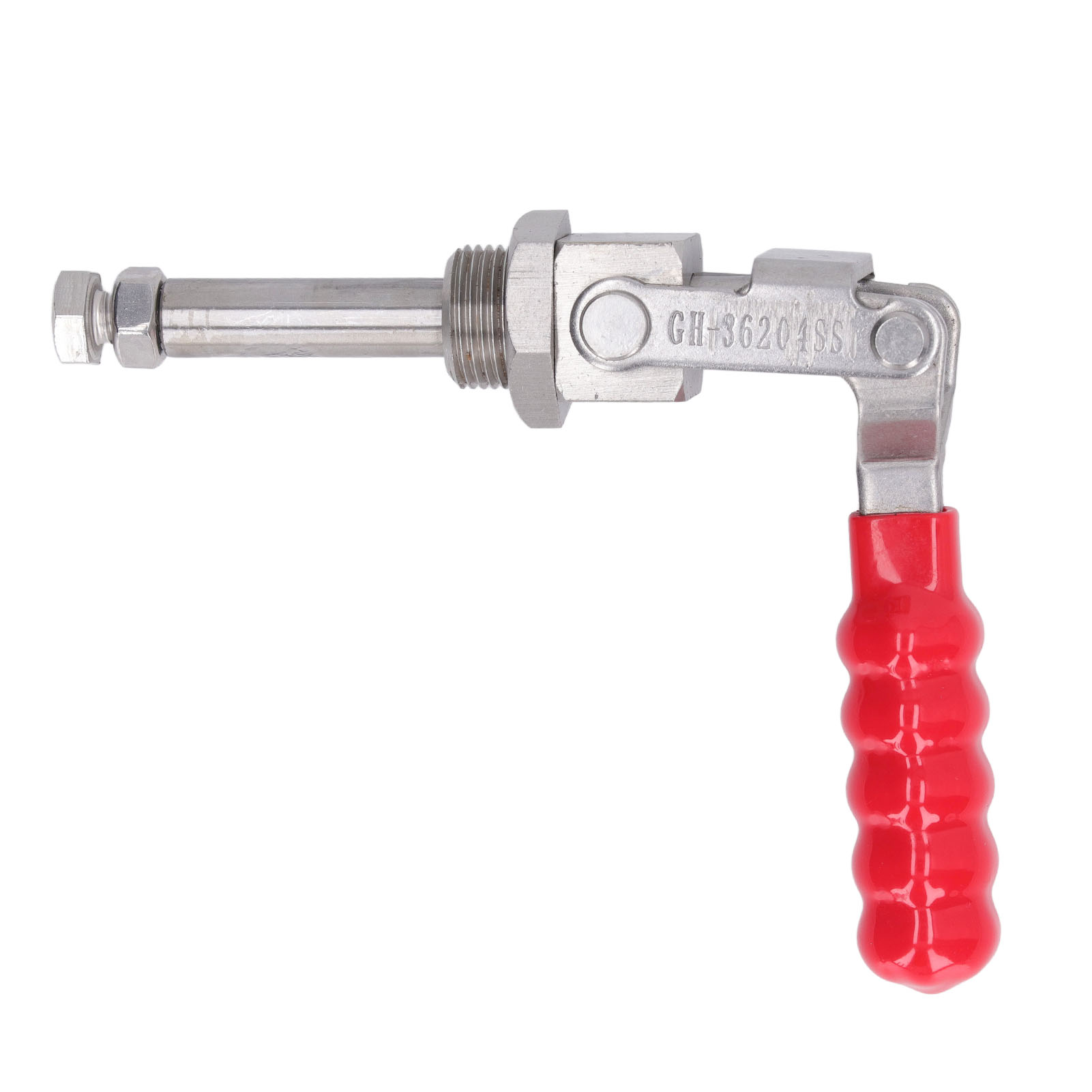 Schnellverschluss-knieklemme Mit Einfacher Druck- Oder Zugfunktion, Edelstahlkolben, Kolbenhub: 136 Kg, Haltekraft