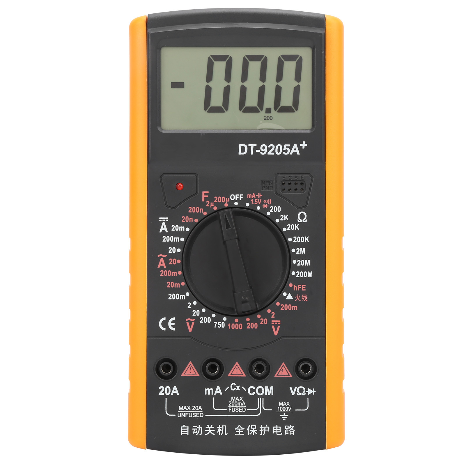 Dt-92050a Digitalmultimeter, Funkstabil, Hochpräzise, Tragbar, Gleich-/wechselspannungs- Und Stromprüfer